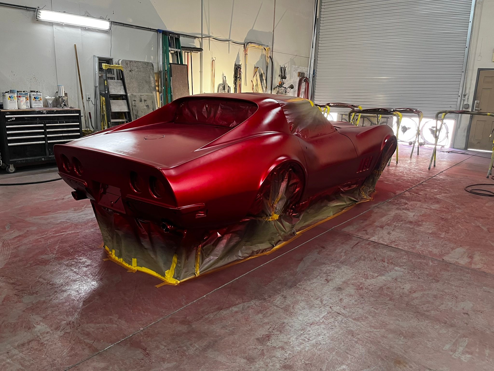 C3 Corvette gets 4-stage candy paint