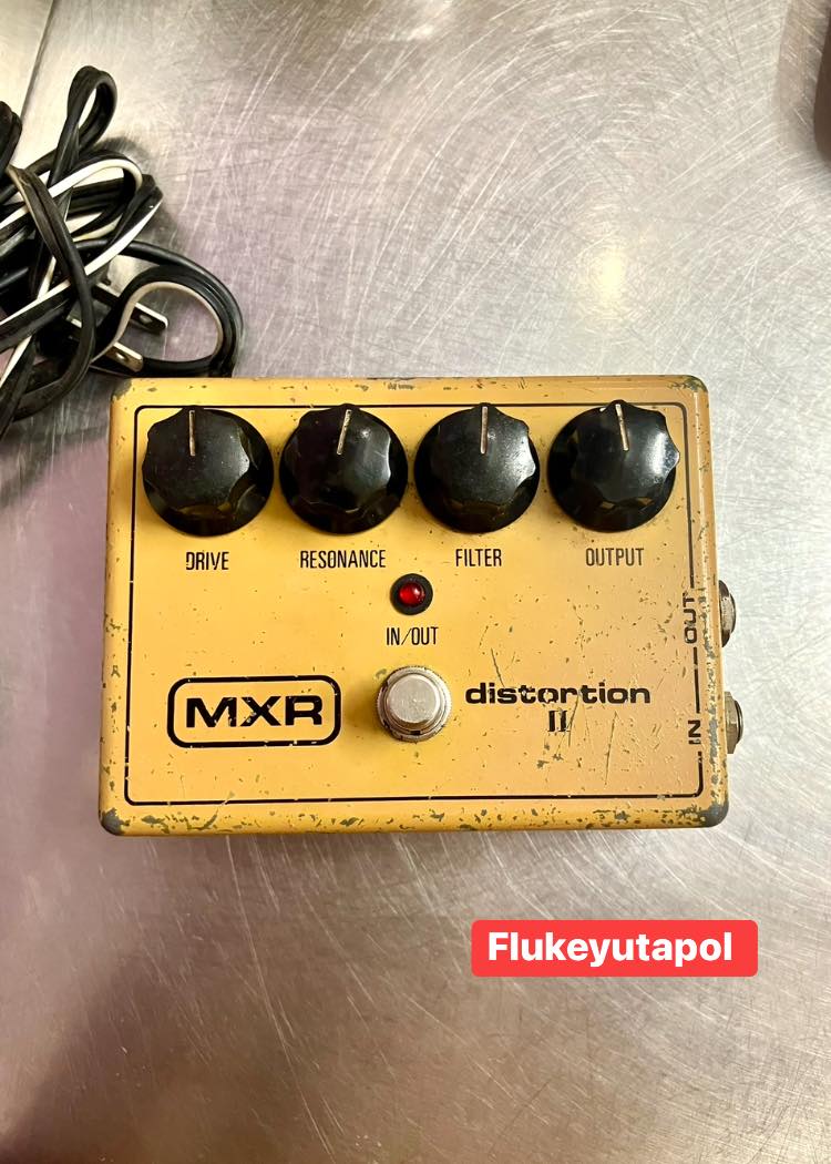In for repair today, Mxr distortion plus from 1981