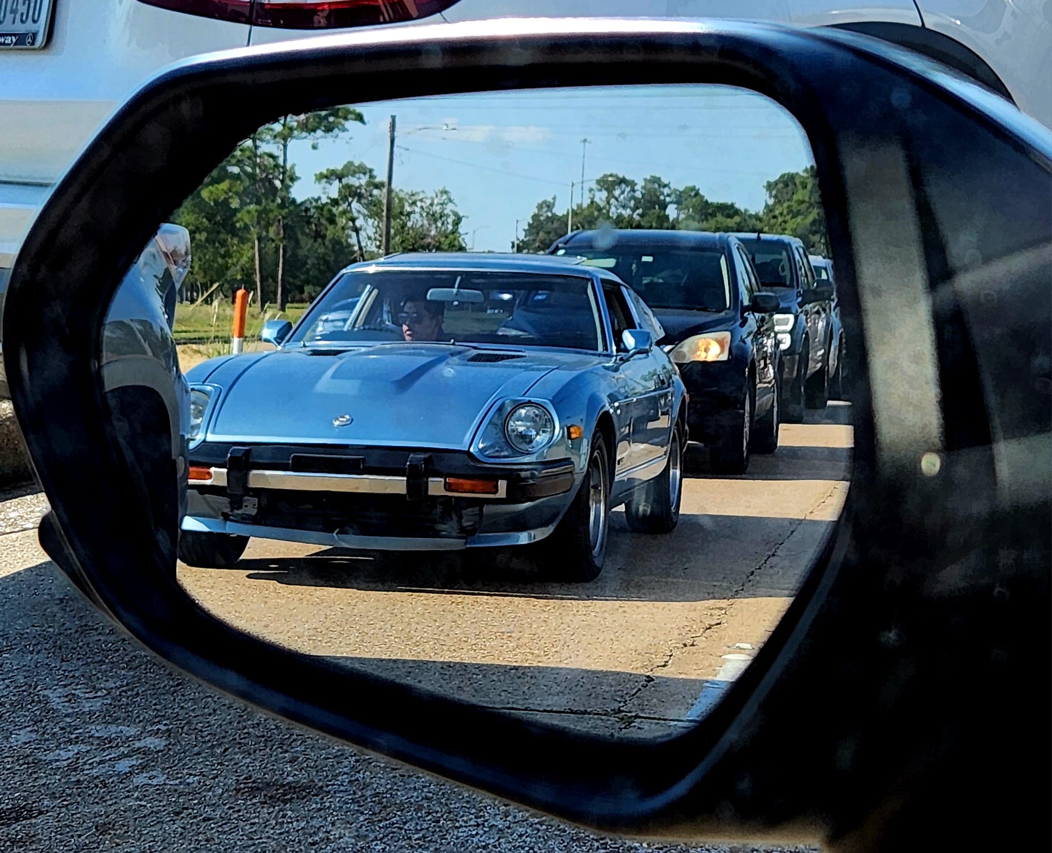 Sighting of a vintage Datsun 280zx in Houston on TC Jester