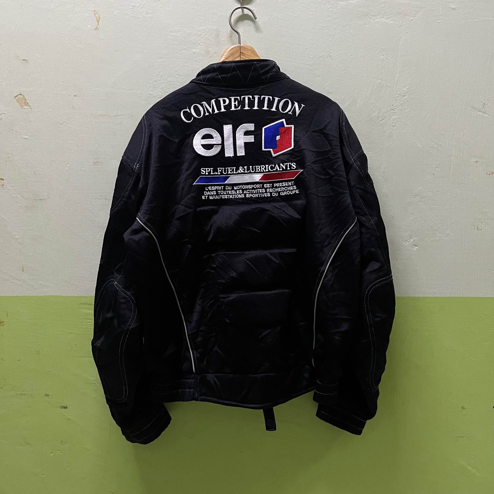 J30 Item: Vintage ELF Moto Sports Motorcycle Racing Jacket 