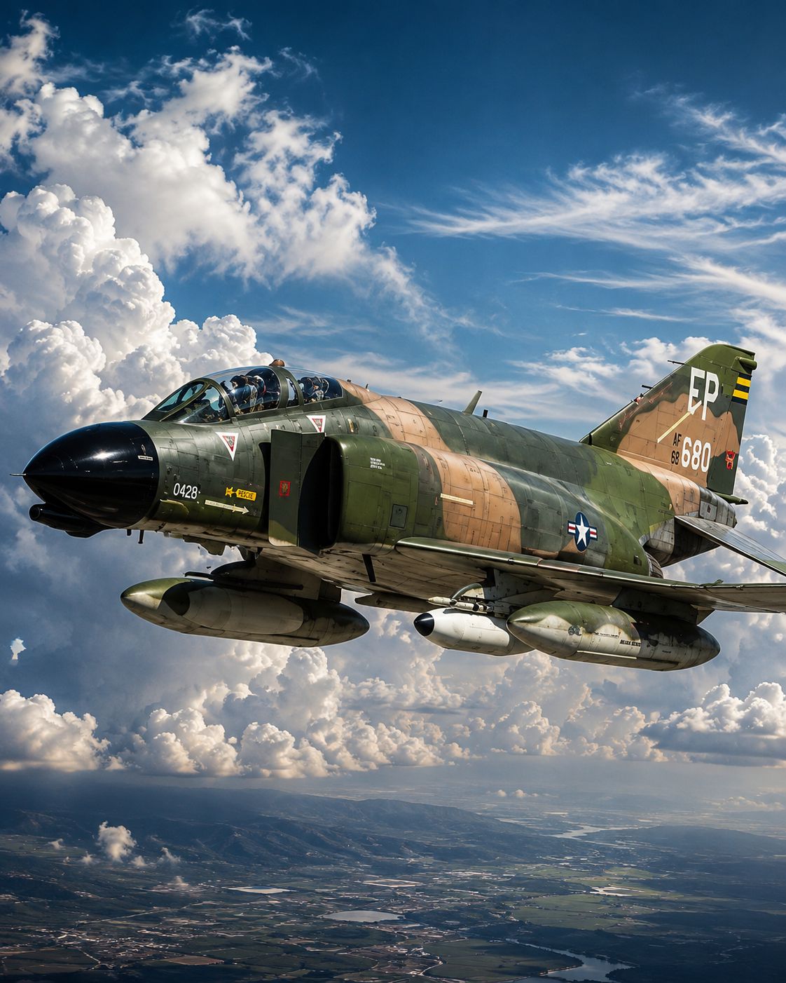 F-4 Phantom II pictures and article. By Tony Holmes. Combat