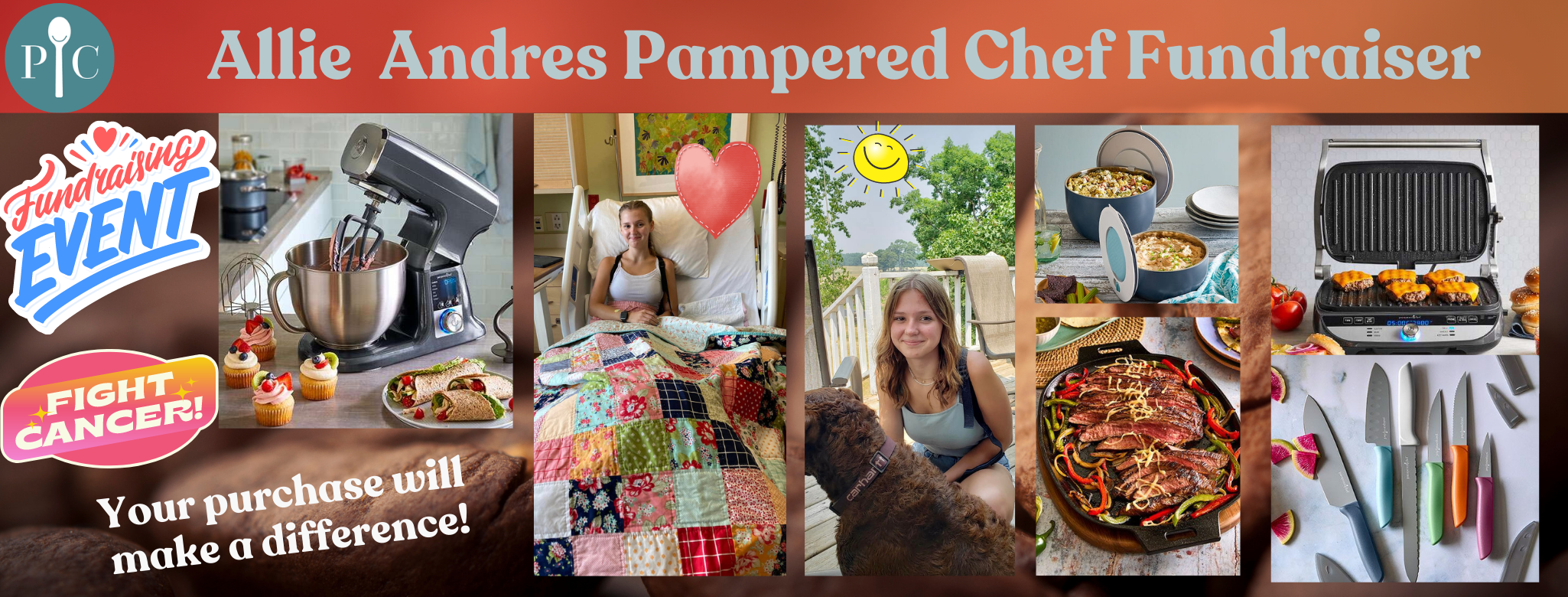 Allie Andres Pampered Chef Fundraiser | Facebook