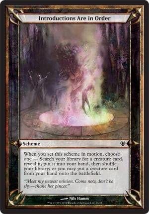 what are scheme cards mtg Archenemy (20ct)  Twenty Sided DSC] Jump Scare! -- Archenemy