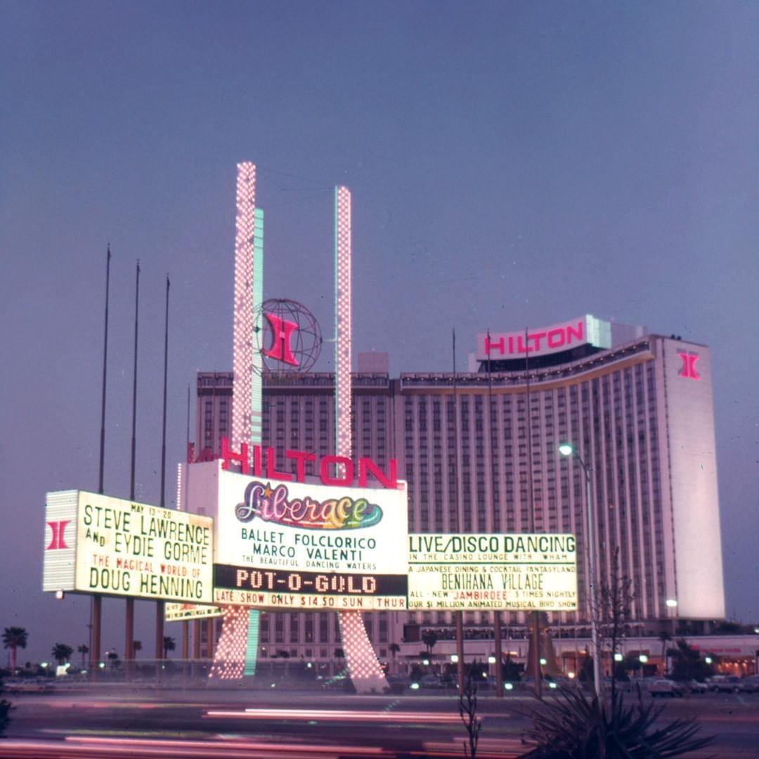 希少❗️60s LAS VEGAS HILTON USA IMPORT The Las Vegas Hilton, May 1980