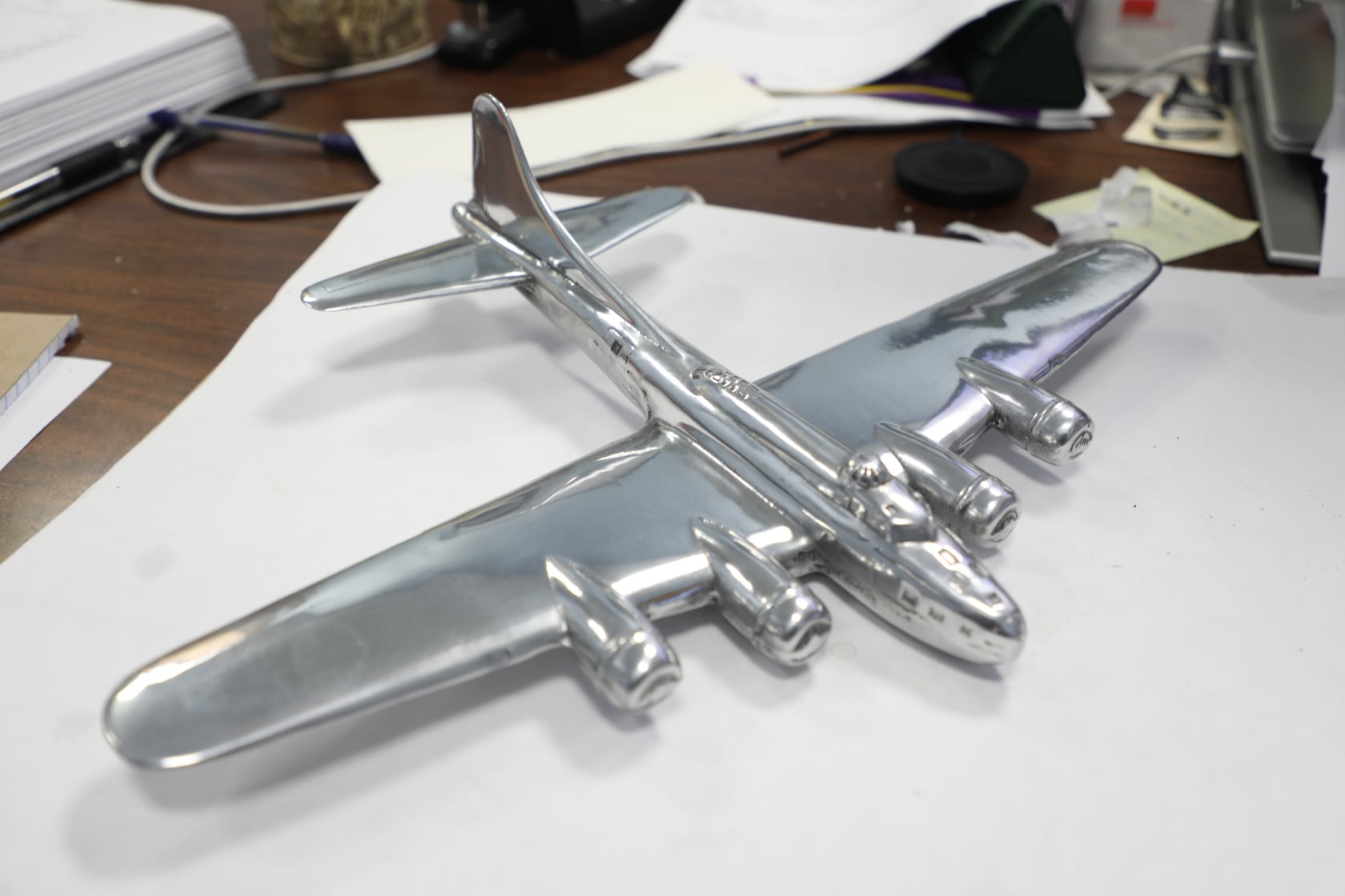 Bronzart model airplanes in various sizes