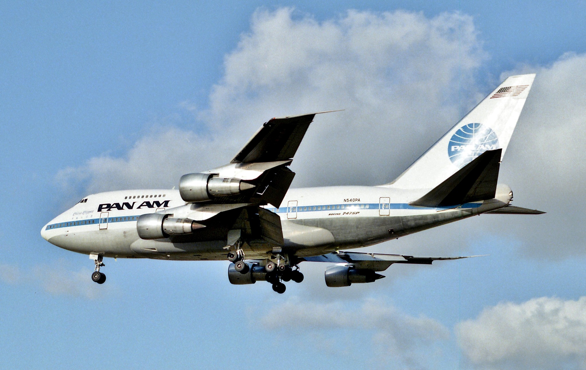 Pan Am's Boeing 747SP special performance plane
