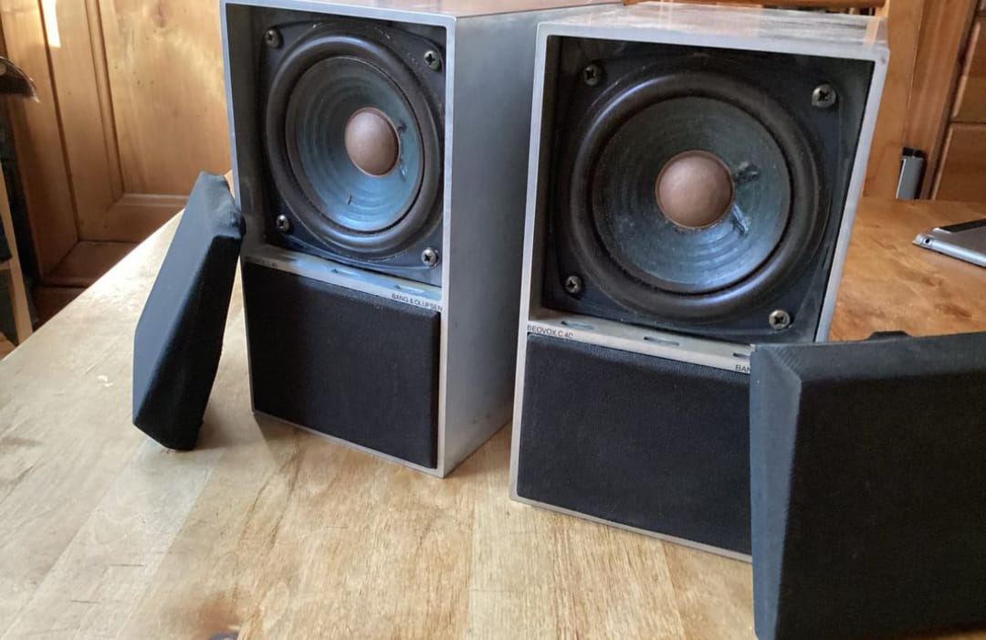 Hi all. I'll receive soon 2 beovox c40 I bought for almost