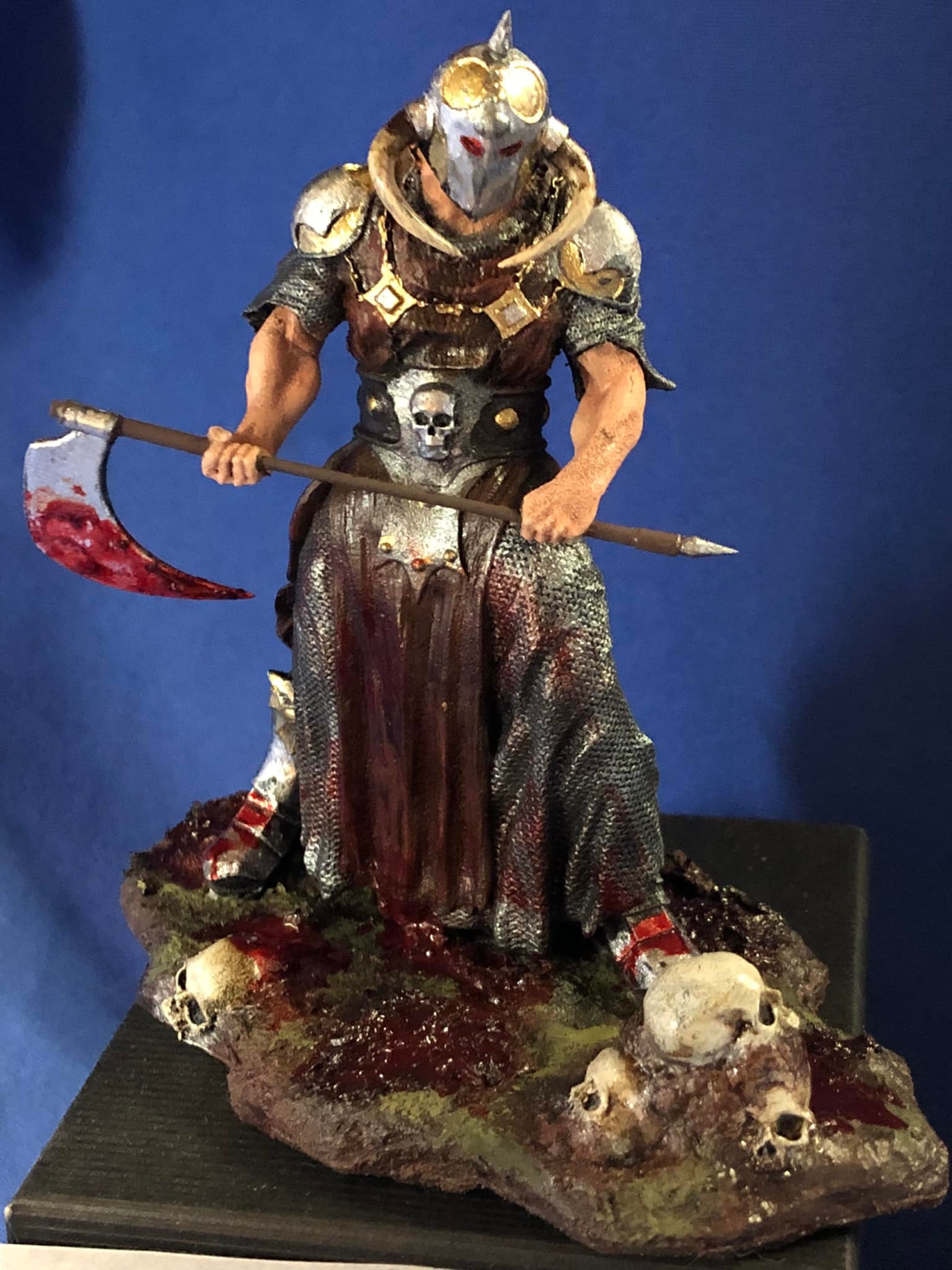 Frazetta's Death Dealer model kit from Blackheart Micromania