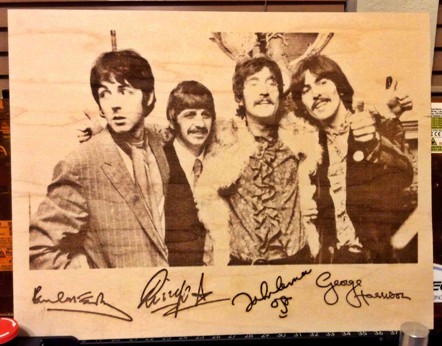 The Beatles, I put this together for a friends birthday. I found