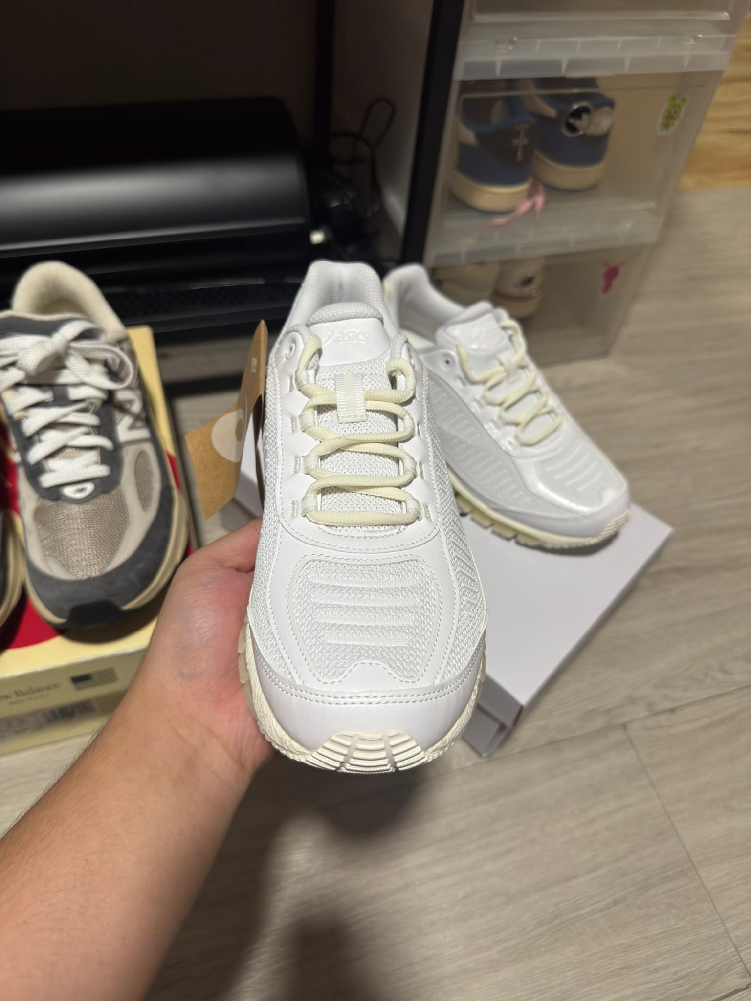 JJJJound x Asics Gel Quantum 360 1 AMP White