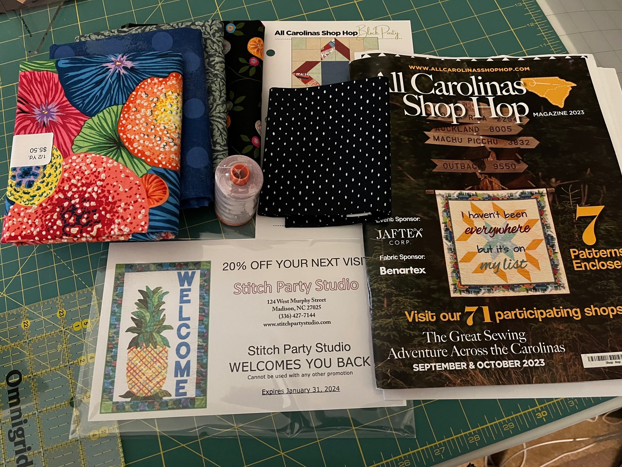 Stitch Party Studio in Madison, NC review