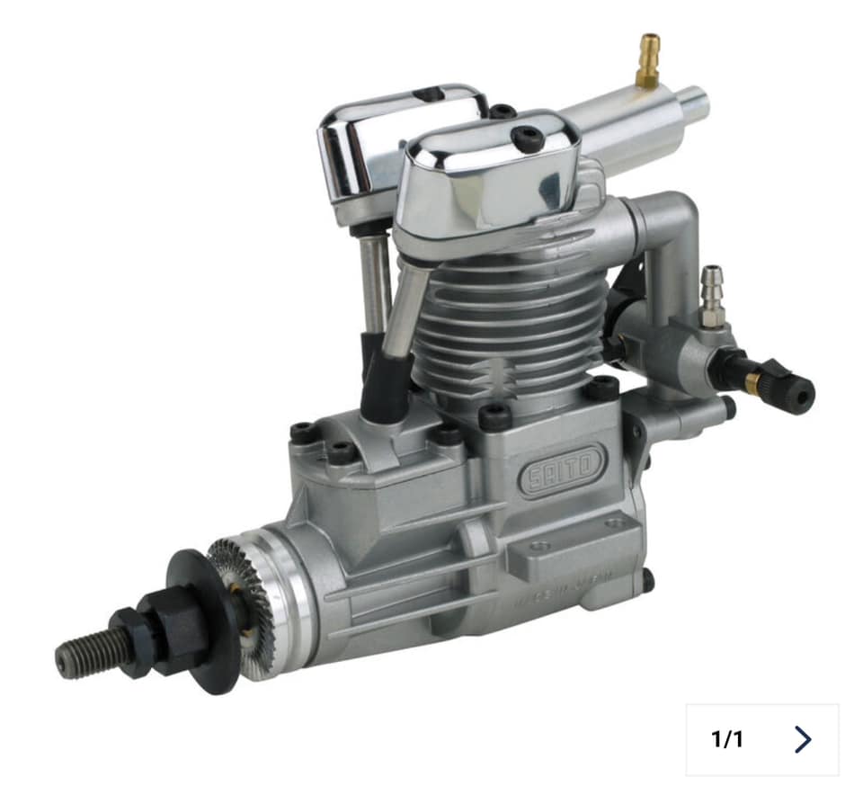 Saito fa-30s engine on Hobbyking mini stick