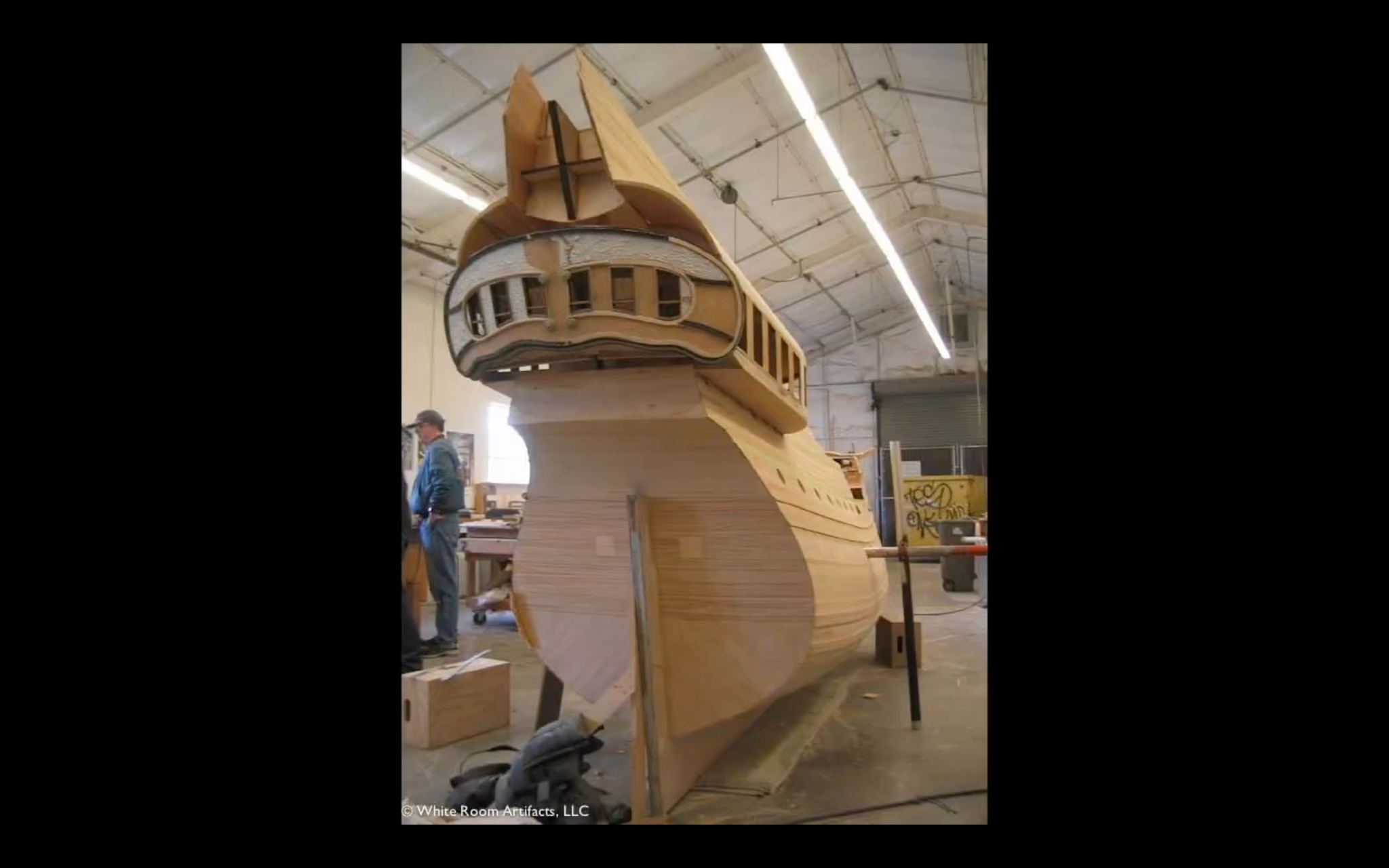 Ship Models | Here is a fun fantasy pirate ship model we made at ...
