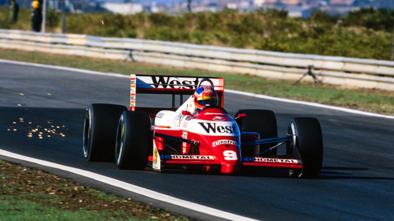 Piercarlo Ghinzani's 1988 F1 season with Zakspeed