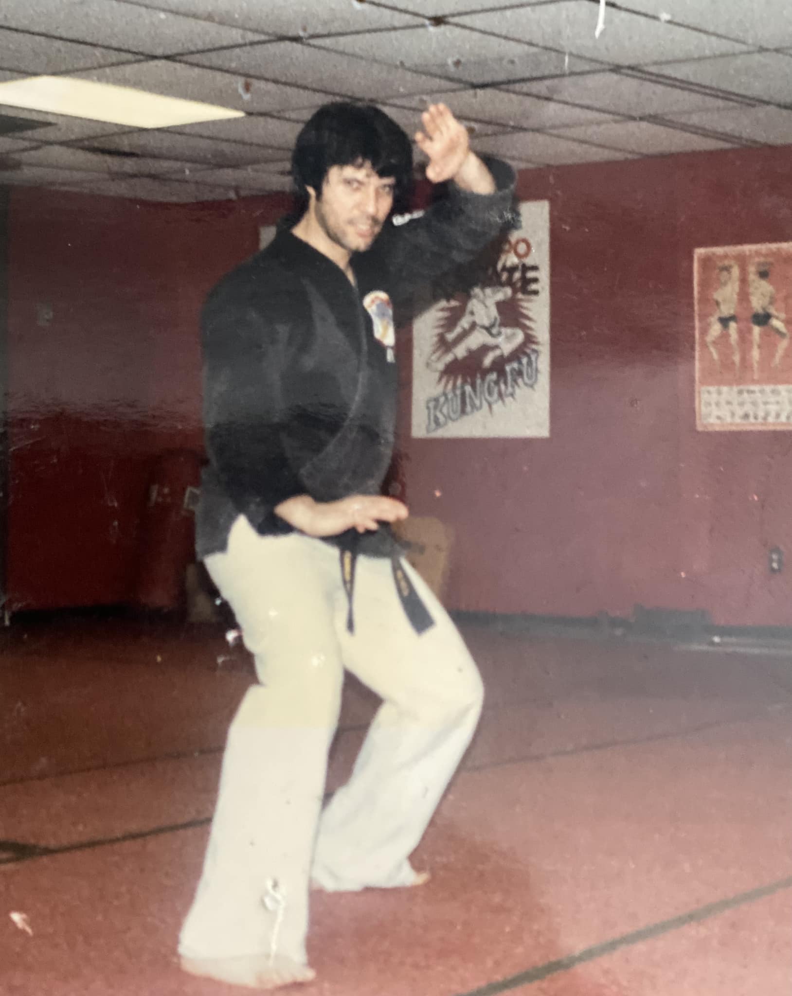Manny - My Father Manny Reyessr wearing his CHINESE KENPO BLACK BELT ...