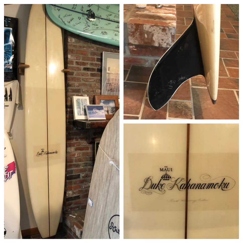 Duke Kahanamoku surfboard identification needed