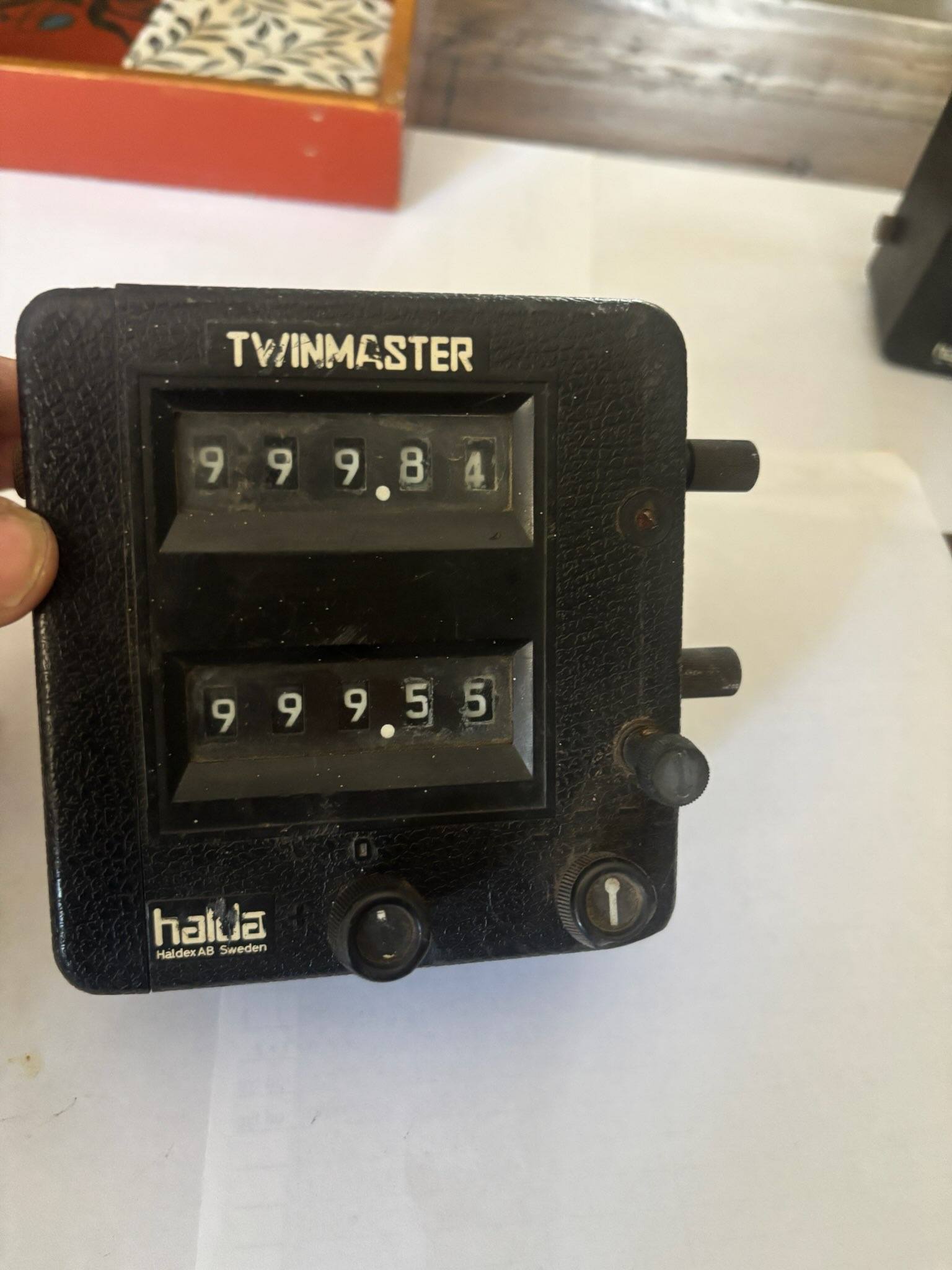 Halda Twinmaster for sale, vintage rallye equipment