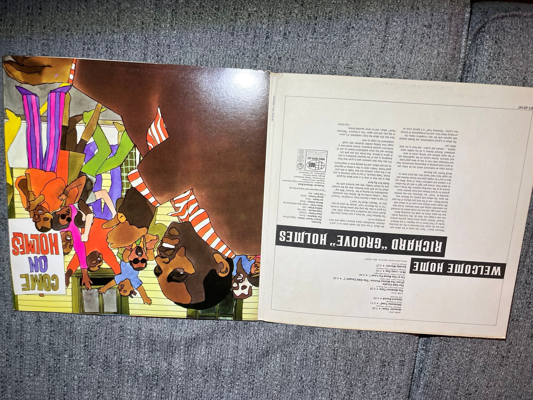 Richard Groove Holmes' Welcome Home 1968 album review