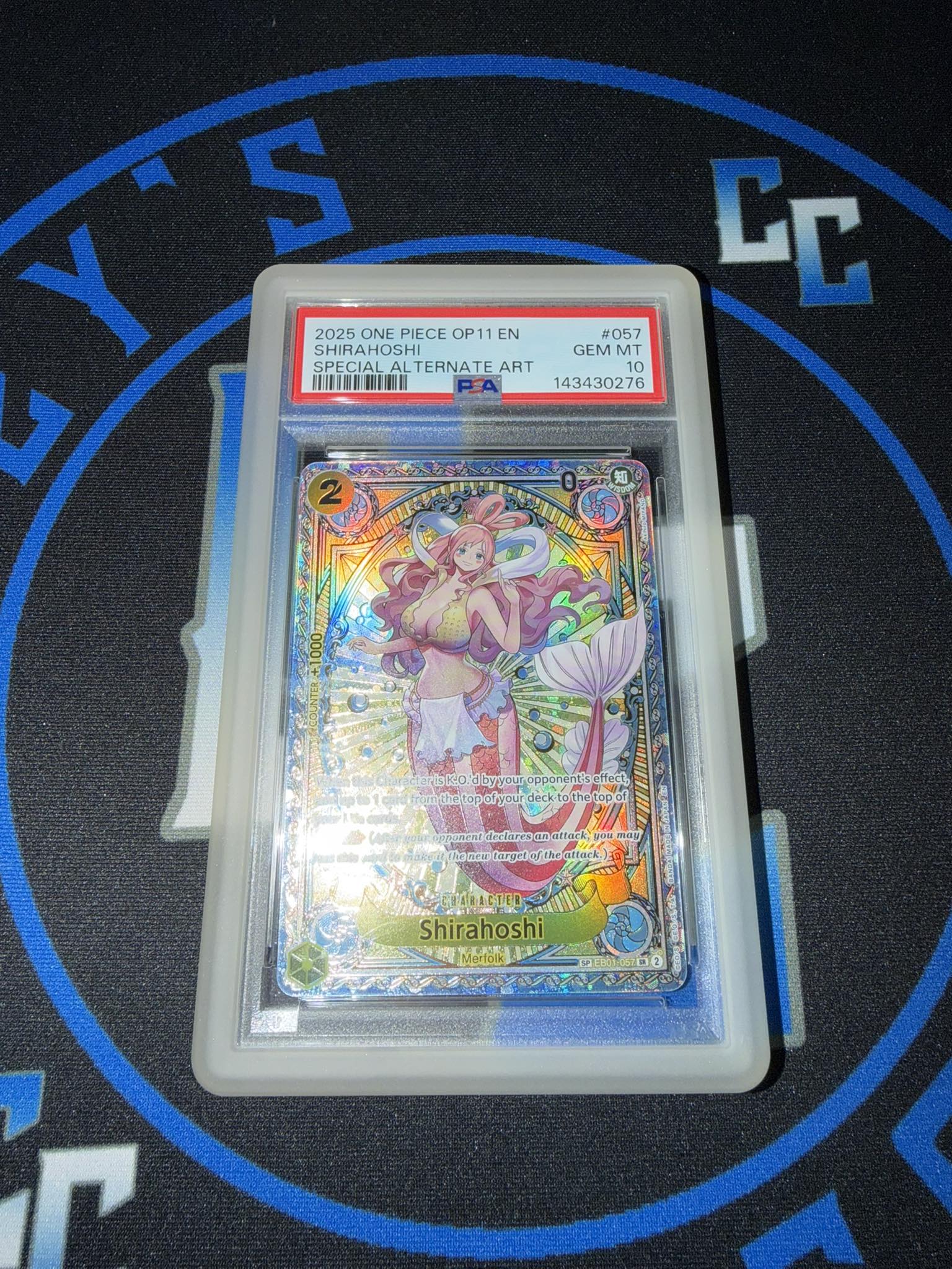Shirahoshi OP11 SP PSA 10
