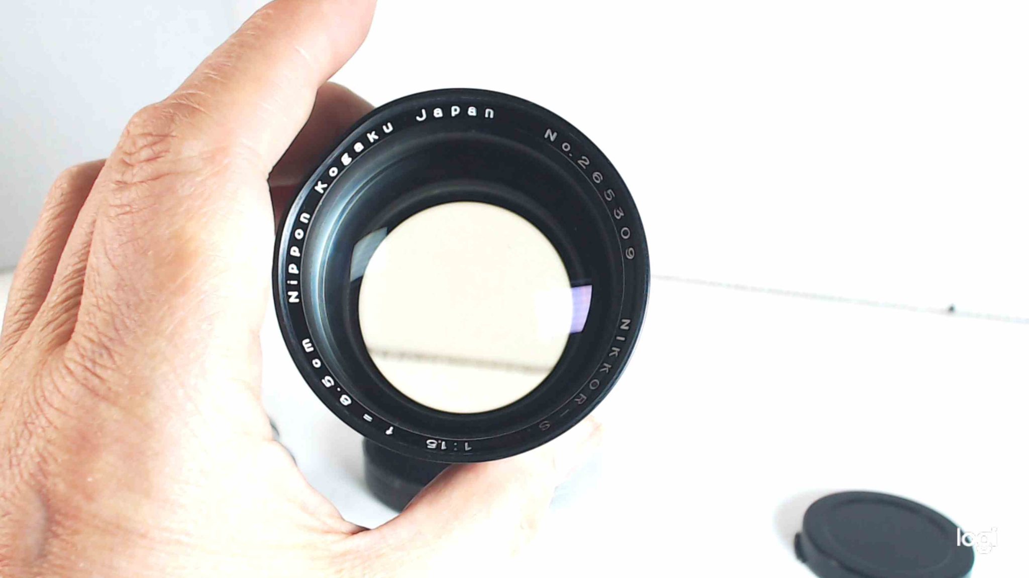 Rare Nikon Nikkor 8.5cm f1.5 lens for Nikon rangefinder