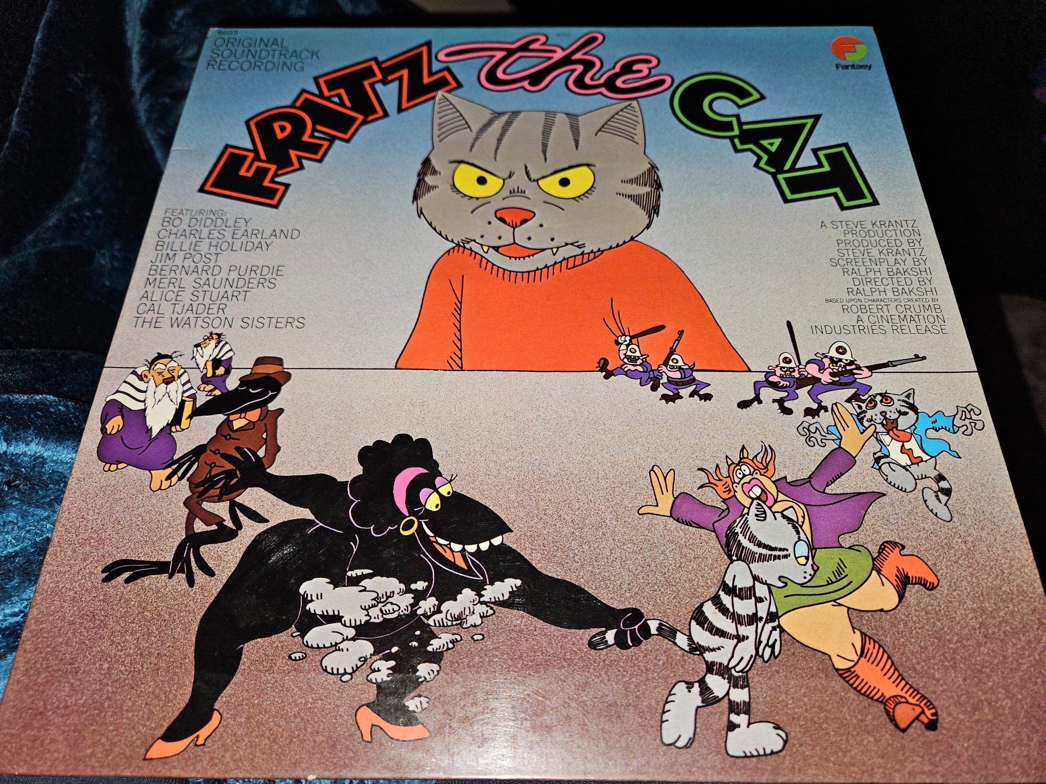 Fritz the Cat soundtrack featuring Ed Bogas and Ray Shanklin