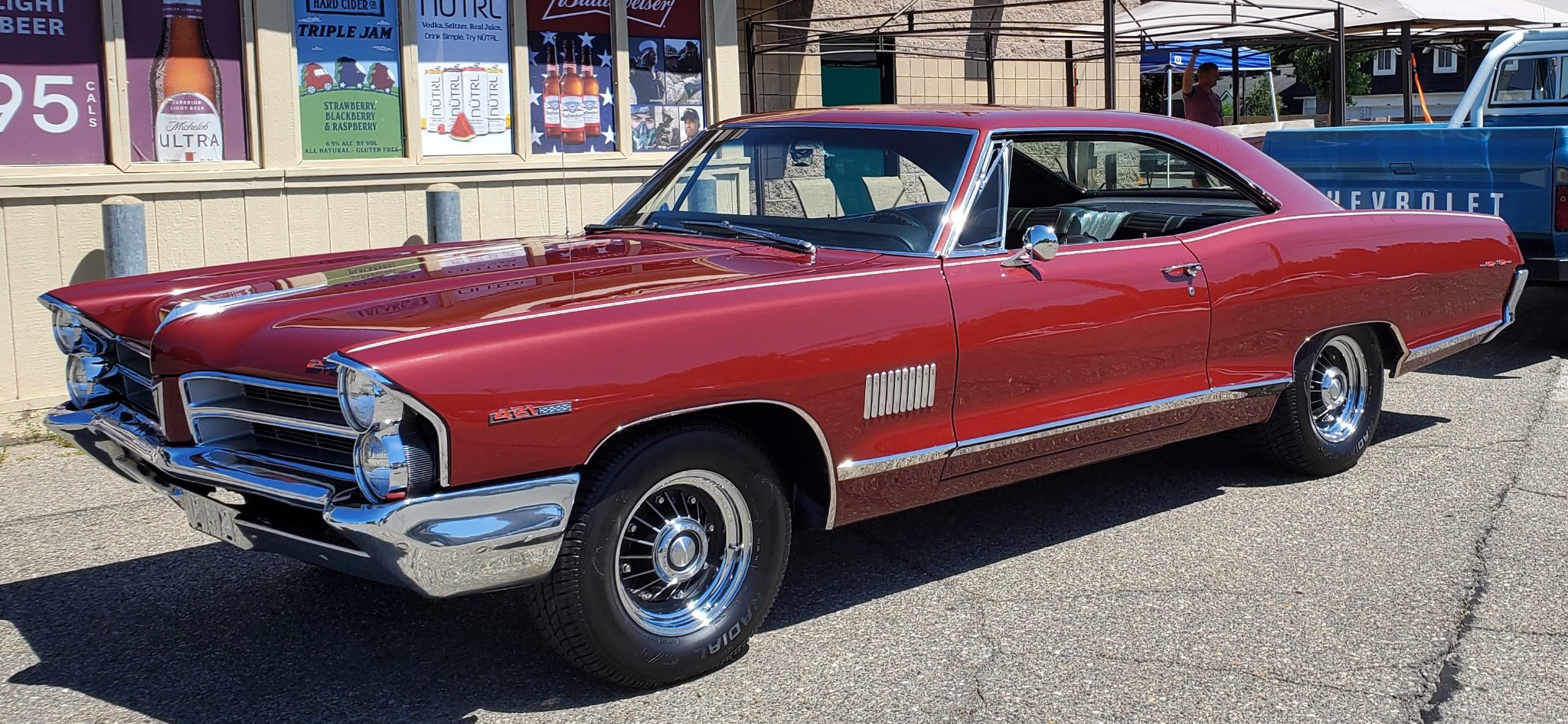 My 1965 Pontiac 2+2, bought it 9 years ago. It's been my dream car