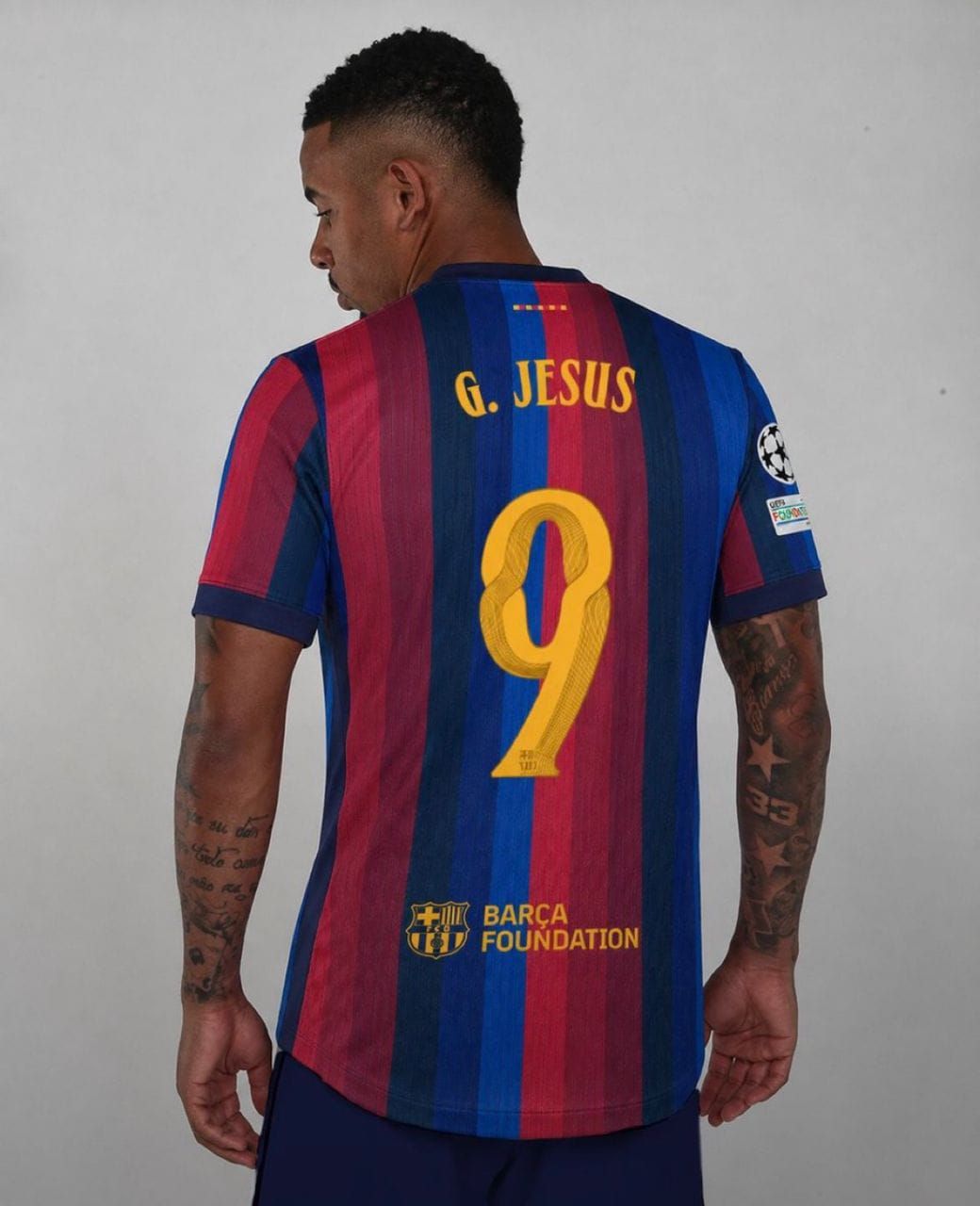 🚨👕BREAKING: Gabriel Jesus will wear the number 9 shirt. ❤️🥶