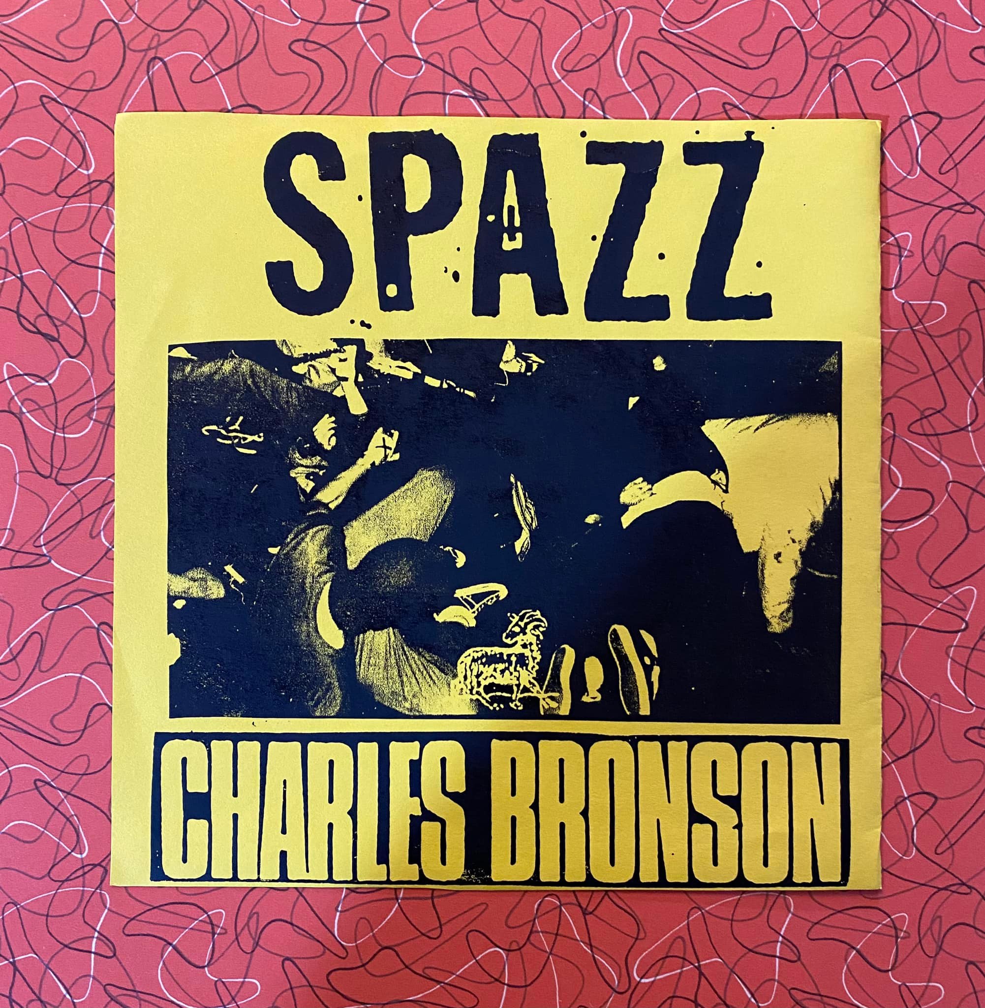 Spazz and Charles Bronson split 7-inch release