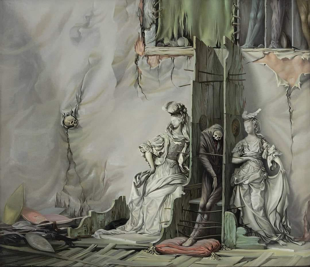 Fabrizio Clerici (Italien, 1913-1993) ~~ La grande isola [The big