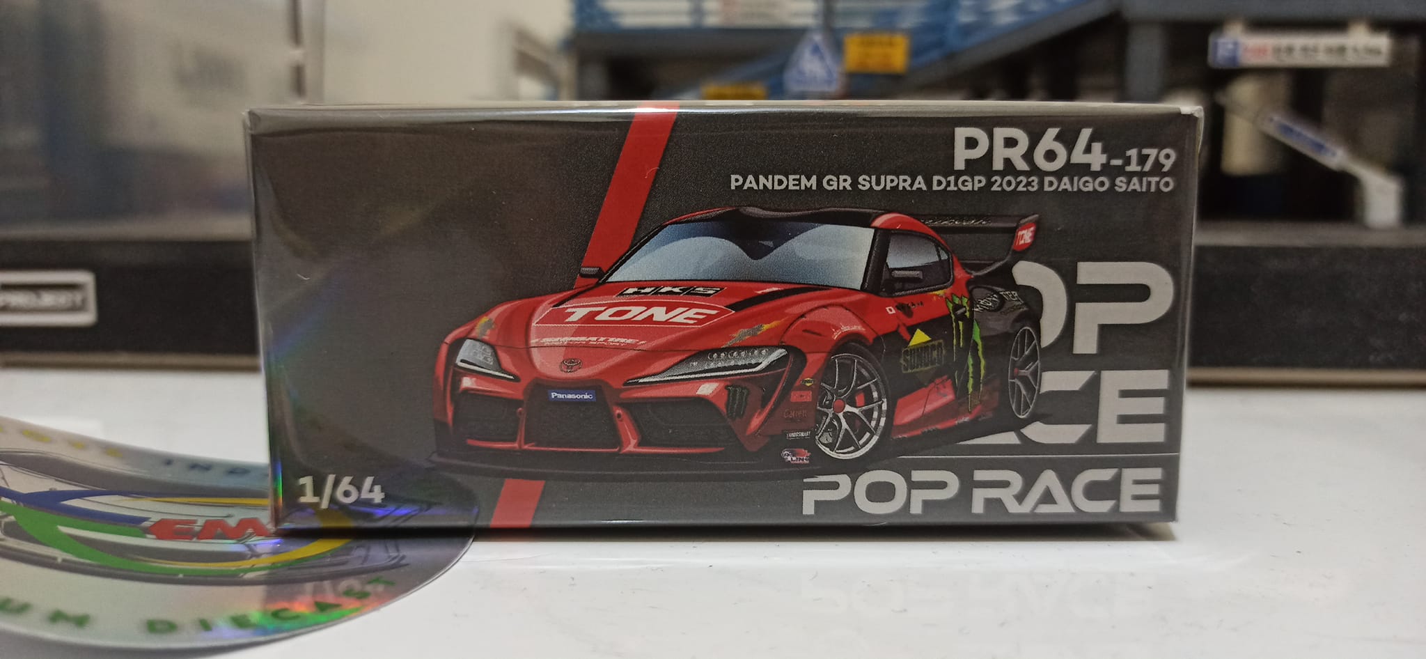Pop Race Daigo Saito Pandem GR Supra D1GP Exclusive Release
