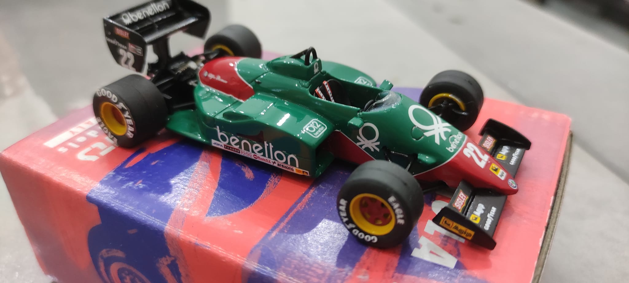 From the box Tameo Alfa Romeo 185T Monaco 1985