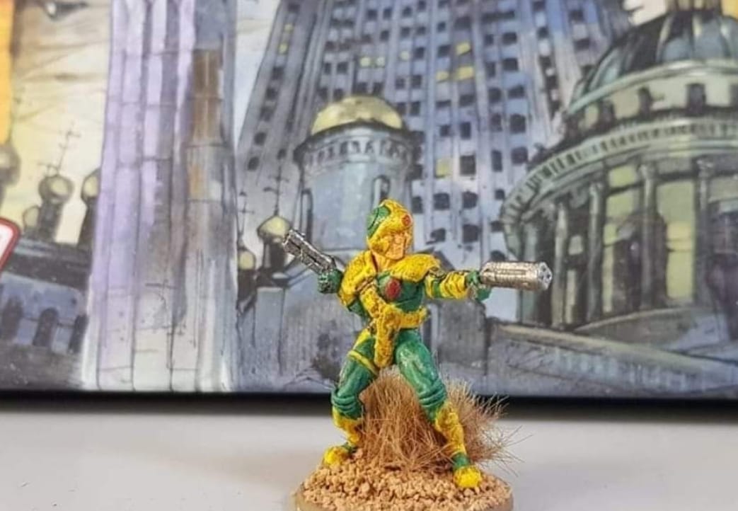 Strontium Dog fan recreates Johnny Alpha's classic 2000AD cover