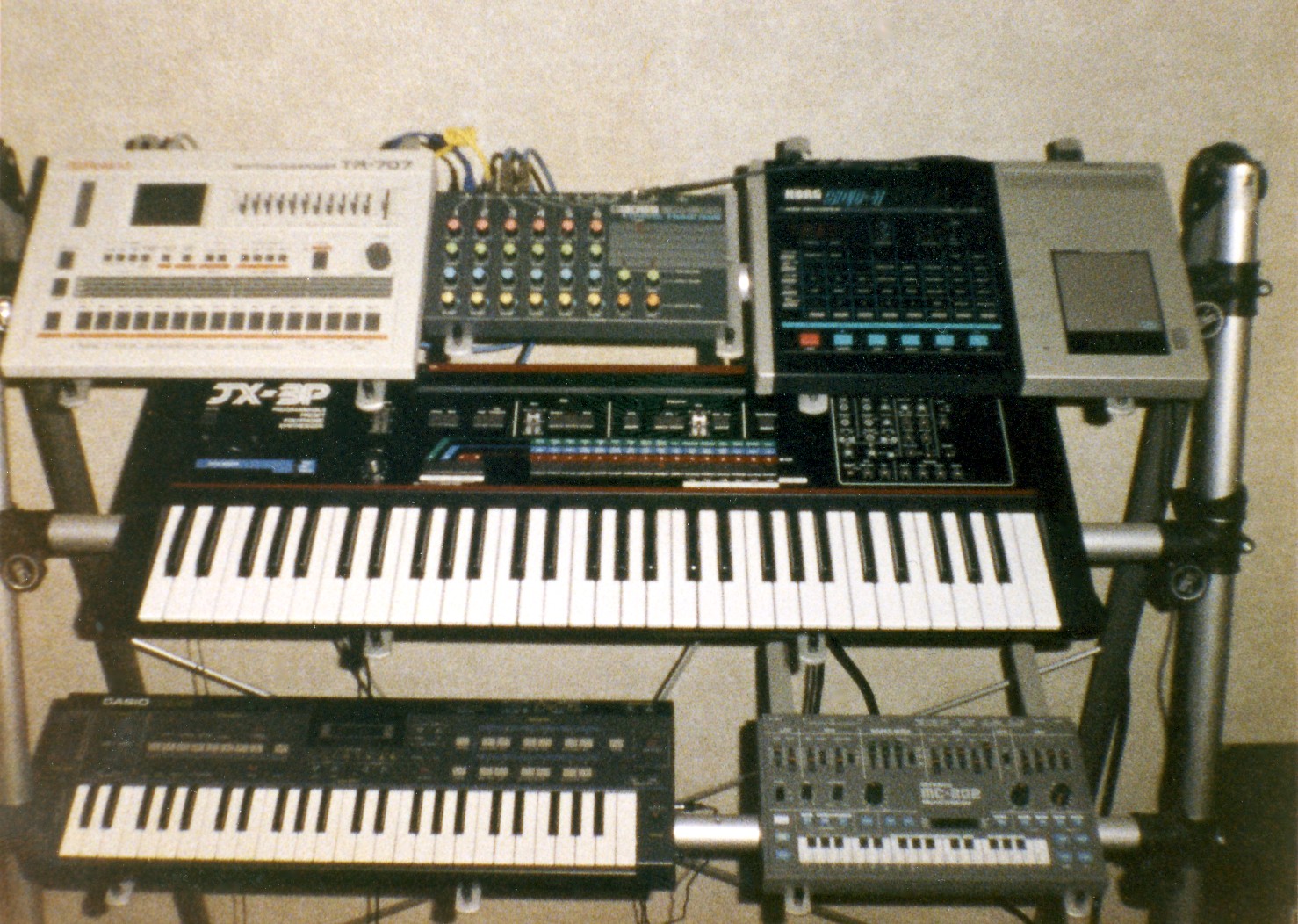 Roland PC-200 Mk Ii, my first Midi controller, I bought it used in