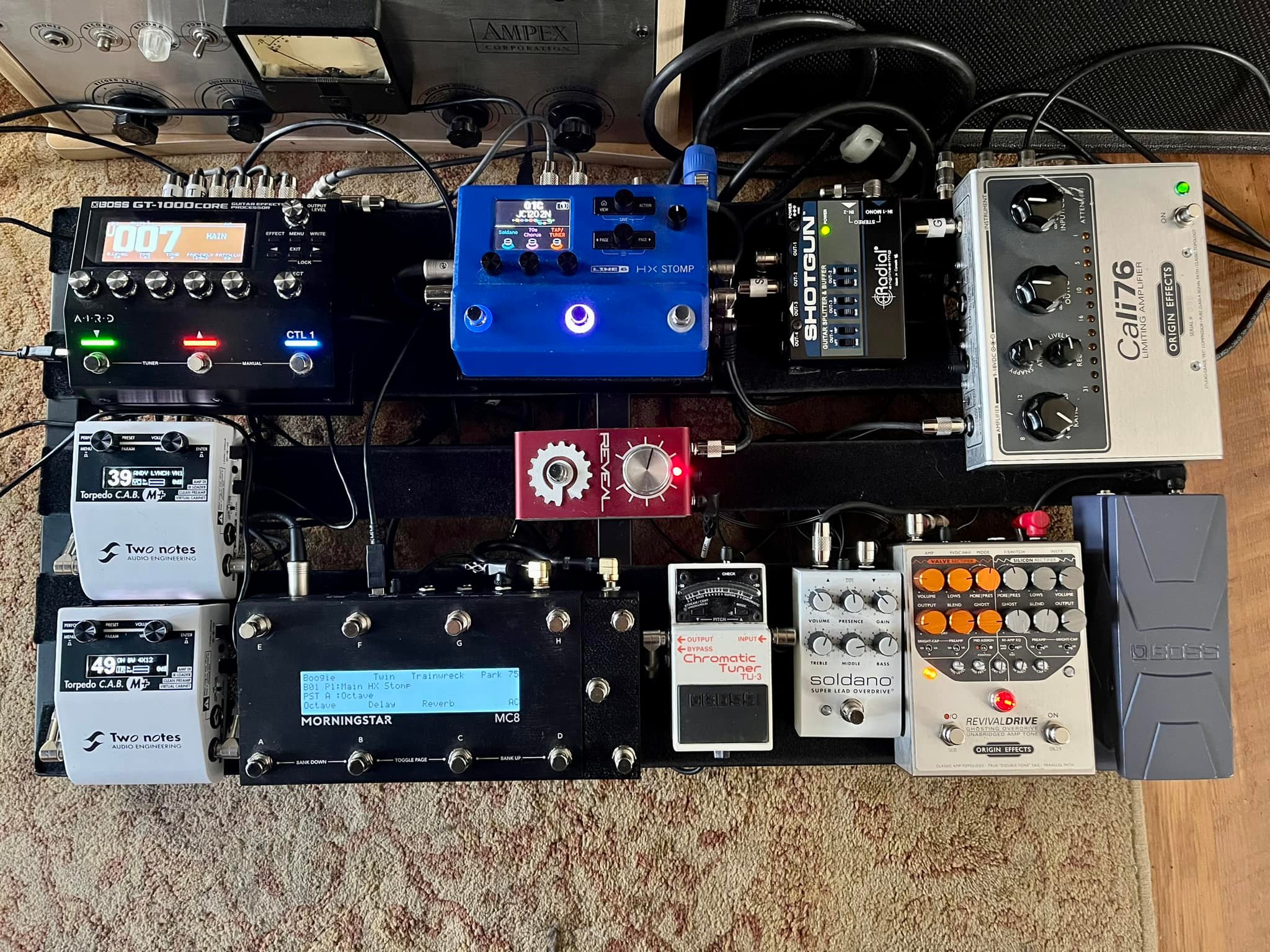 Using Morningstar ML5R with HX Stomp/XL for pedalboard control?