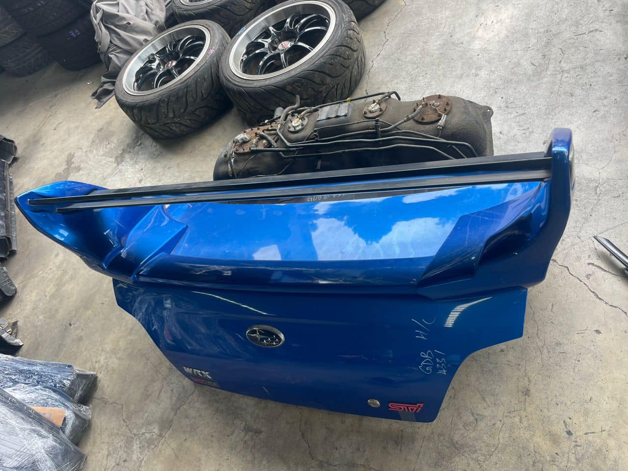 Heckspoiler passend für Subaru Impreza WRX STI 2002-2007