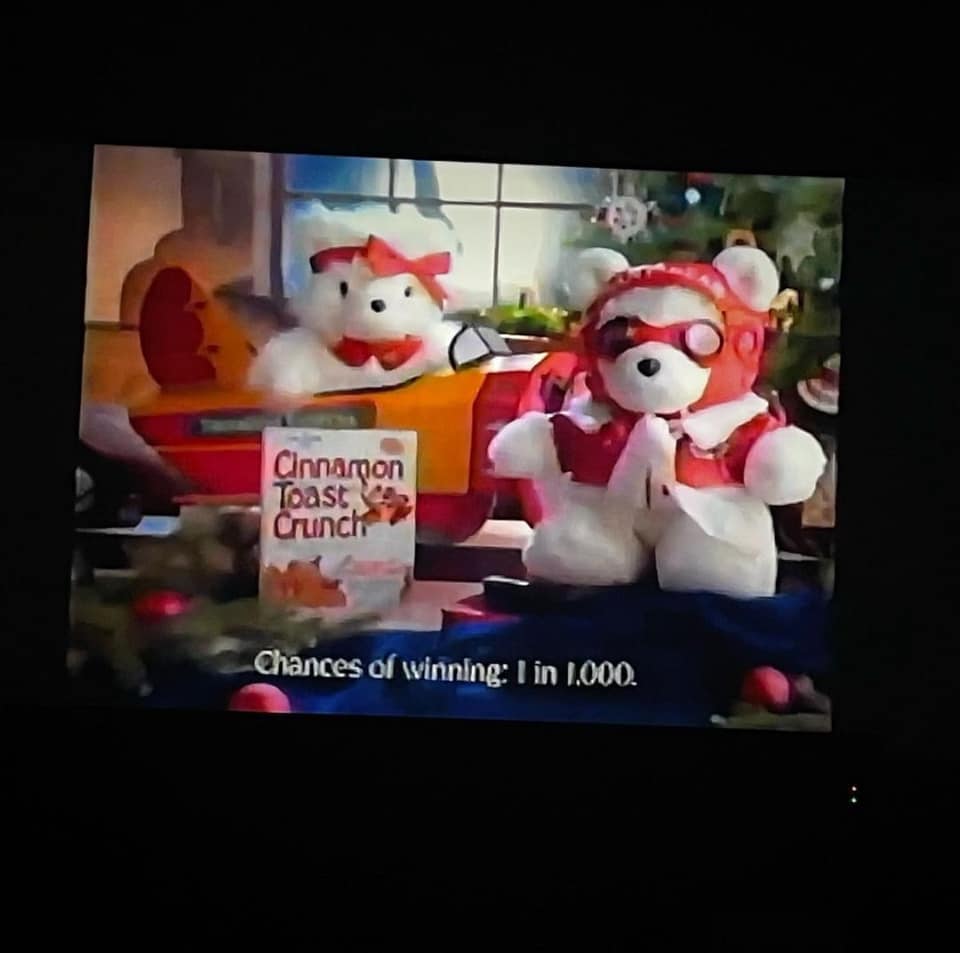 J. L. Hudson's 1986 and 1987 Cinnamon Toast Crunch sweepstakes