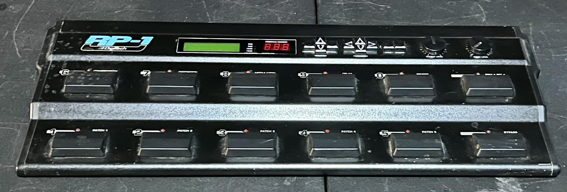 Digitech RP80 guitar processor pedal review