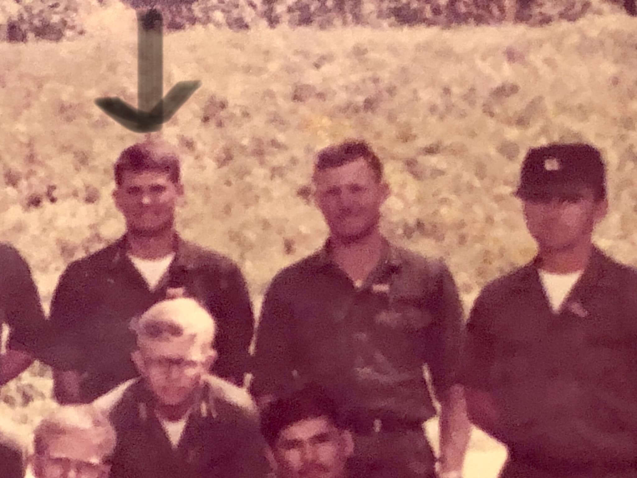Summer at ROTC advanced camp in 1978