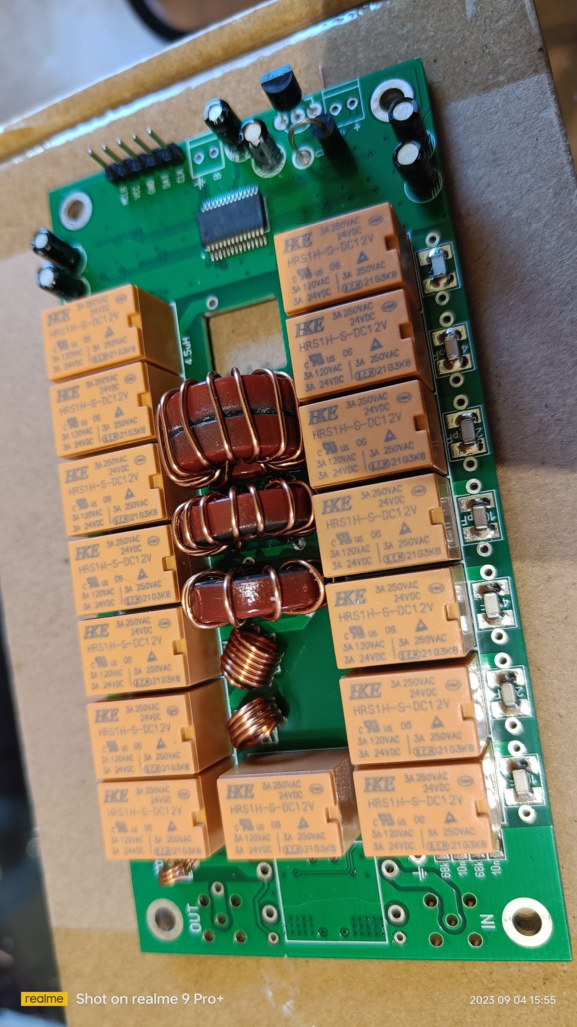 I build an antenna tuner 1.8-50MHz.