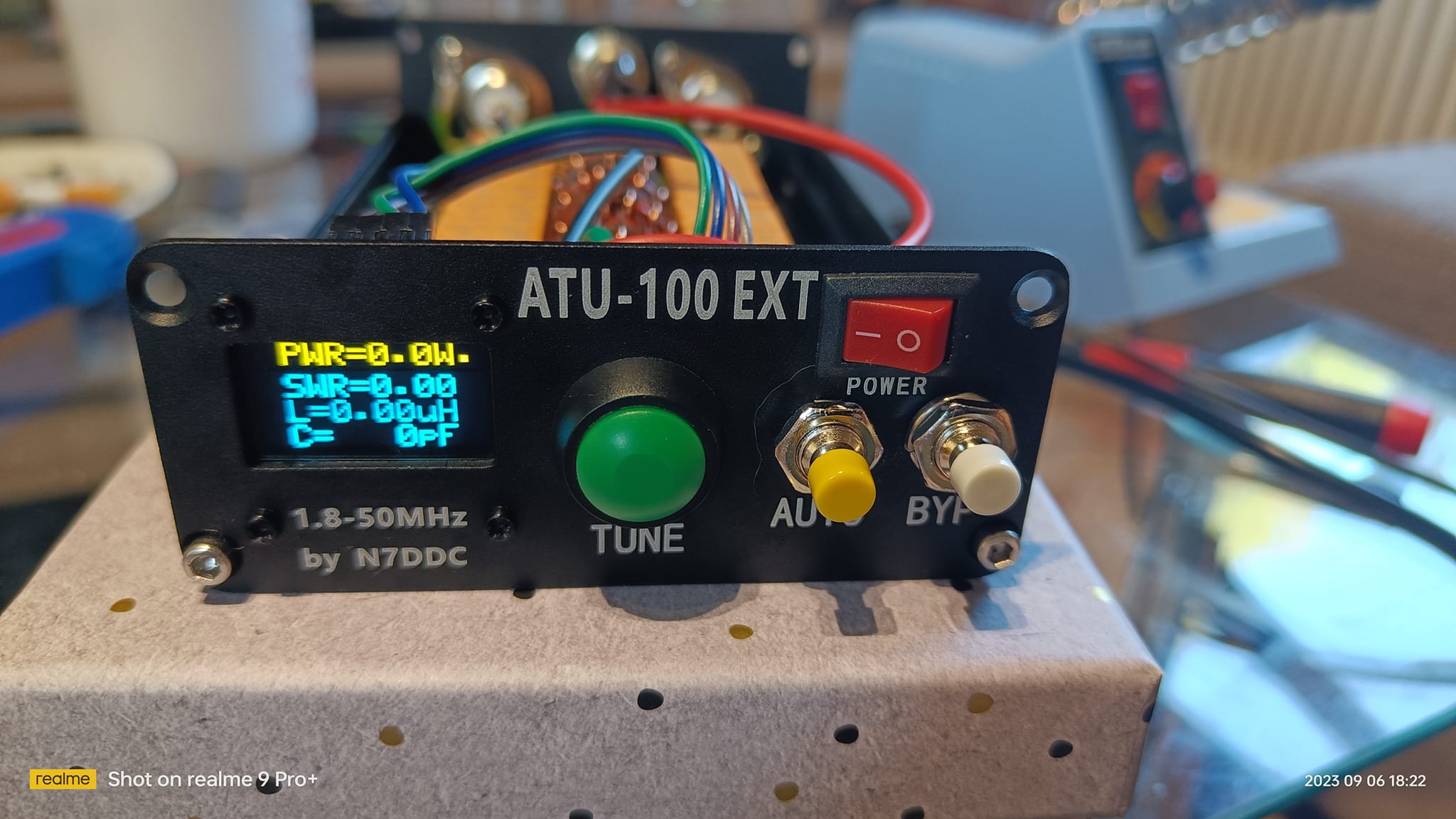 I build an antenna tuner 1.8-50MHz.