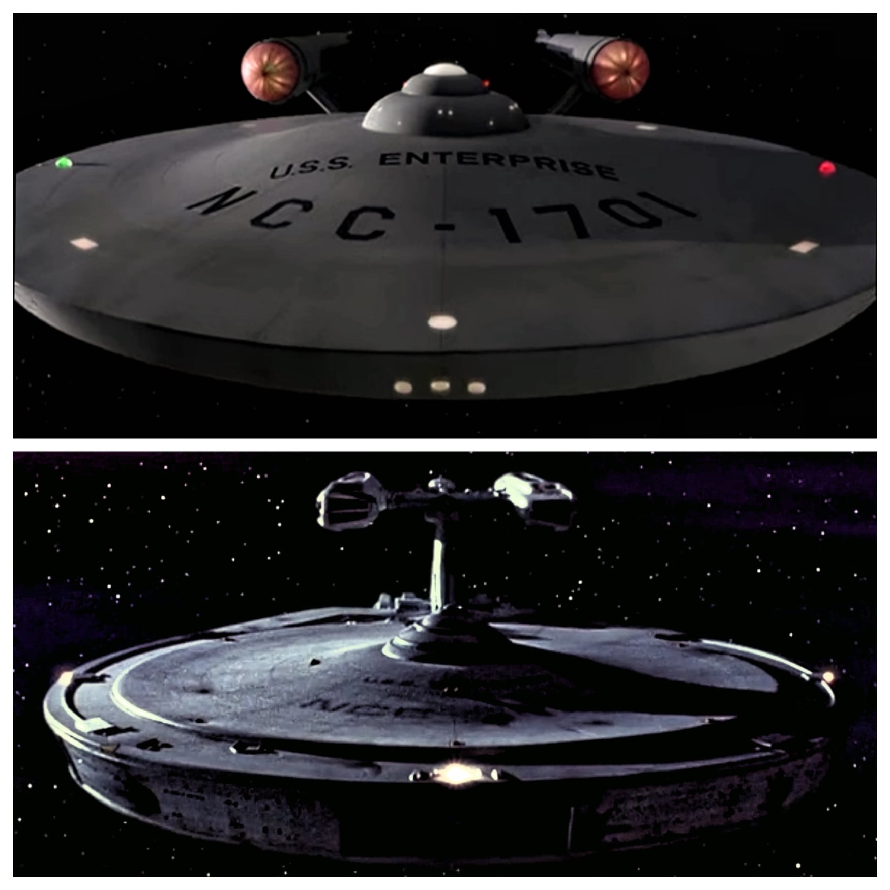 Falling in love with the Enterprise and Stargazer starships