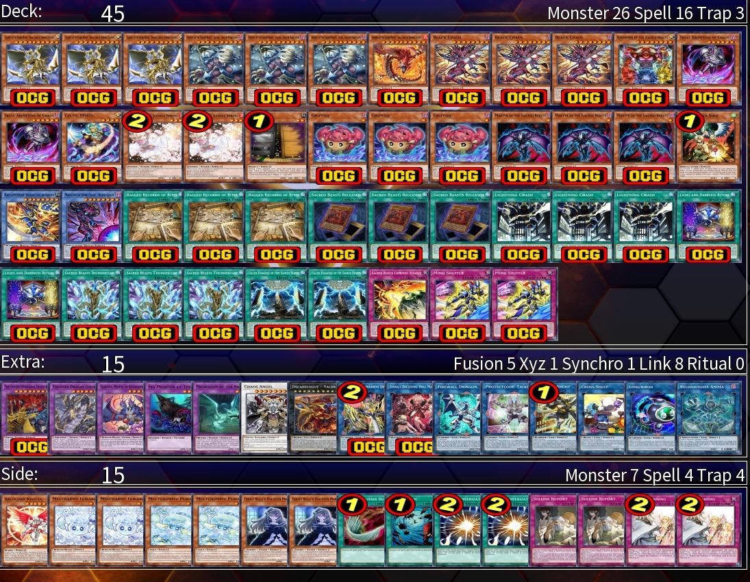 yugioh sacred beasts deck list Yu-Gi-Oh! Trading Cards: Structure Deck, Multicolor : Toys & Games Sacred Beast Deck Breakdown |