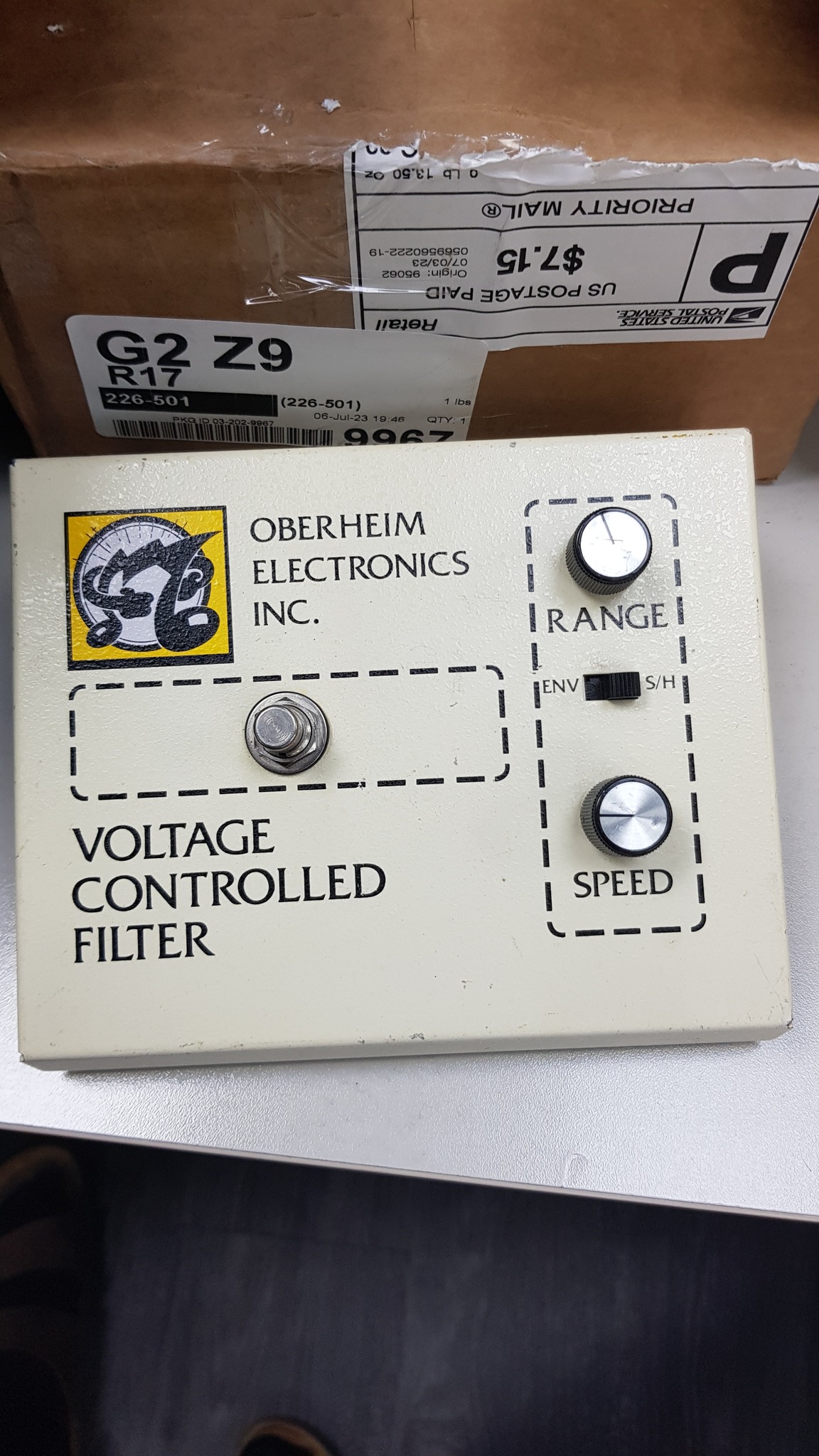 Need help with my Oberheim VCF-200 The envelope part is working