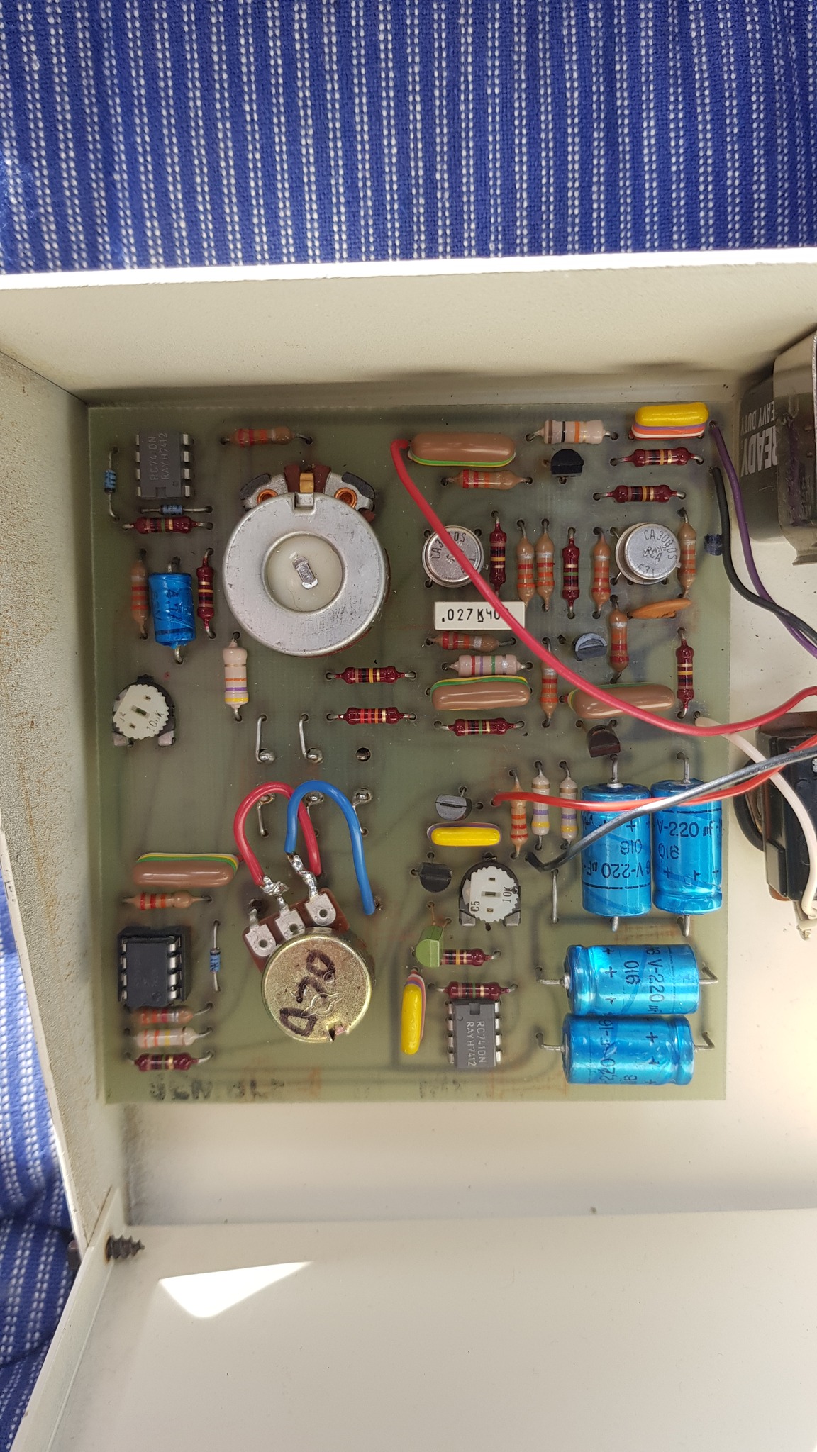 Need help with my Oberheim VCF-200 The envelope part is working