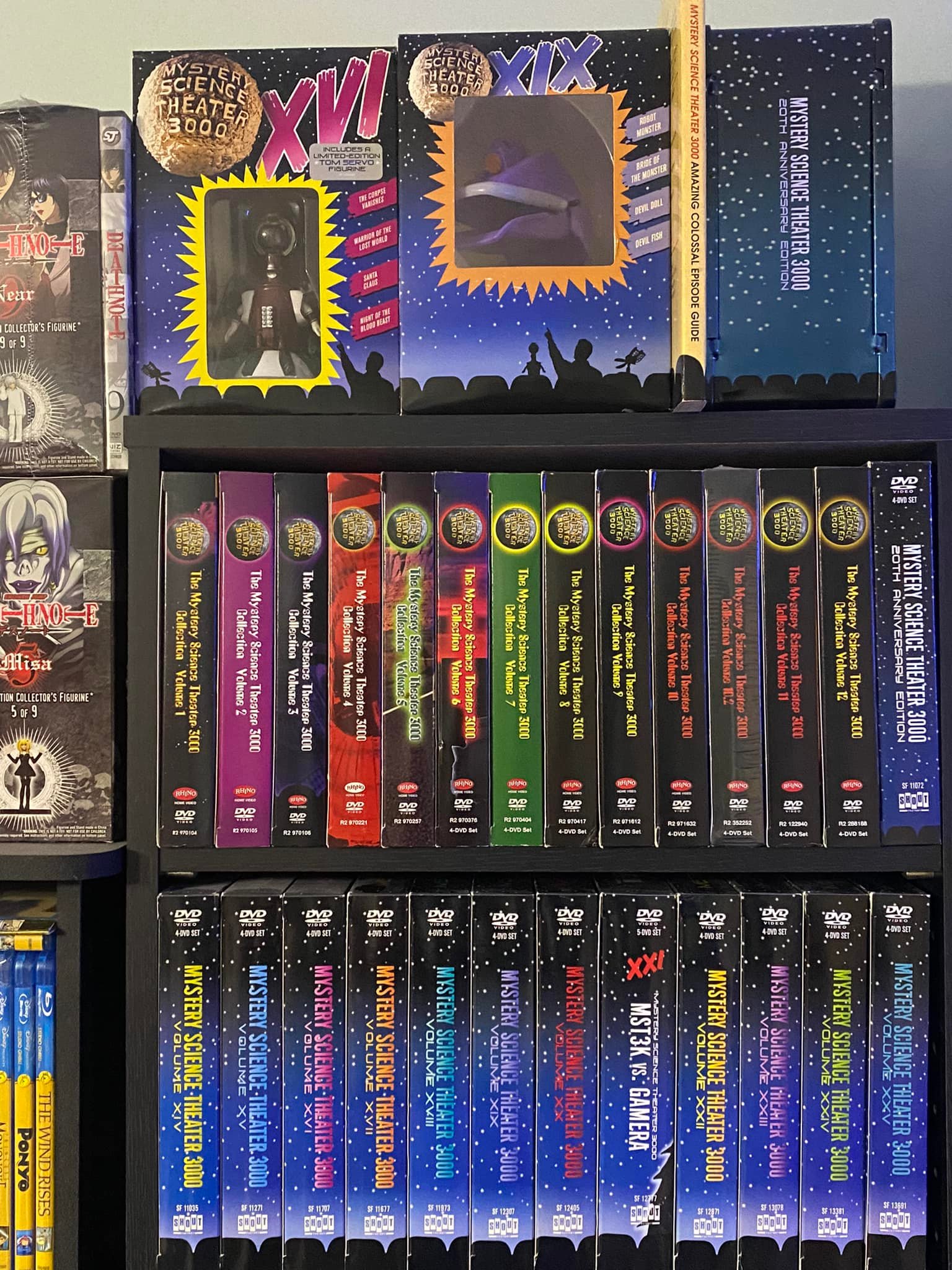 MST3K fan collects all box set figures and box sets