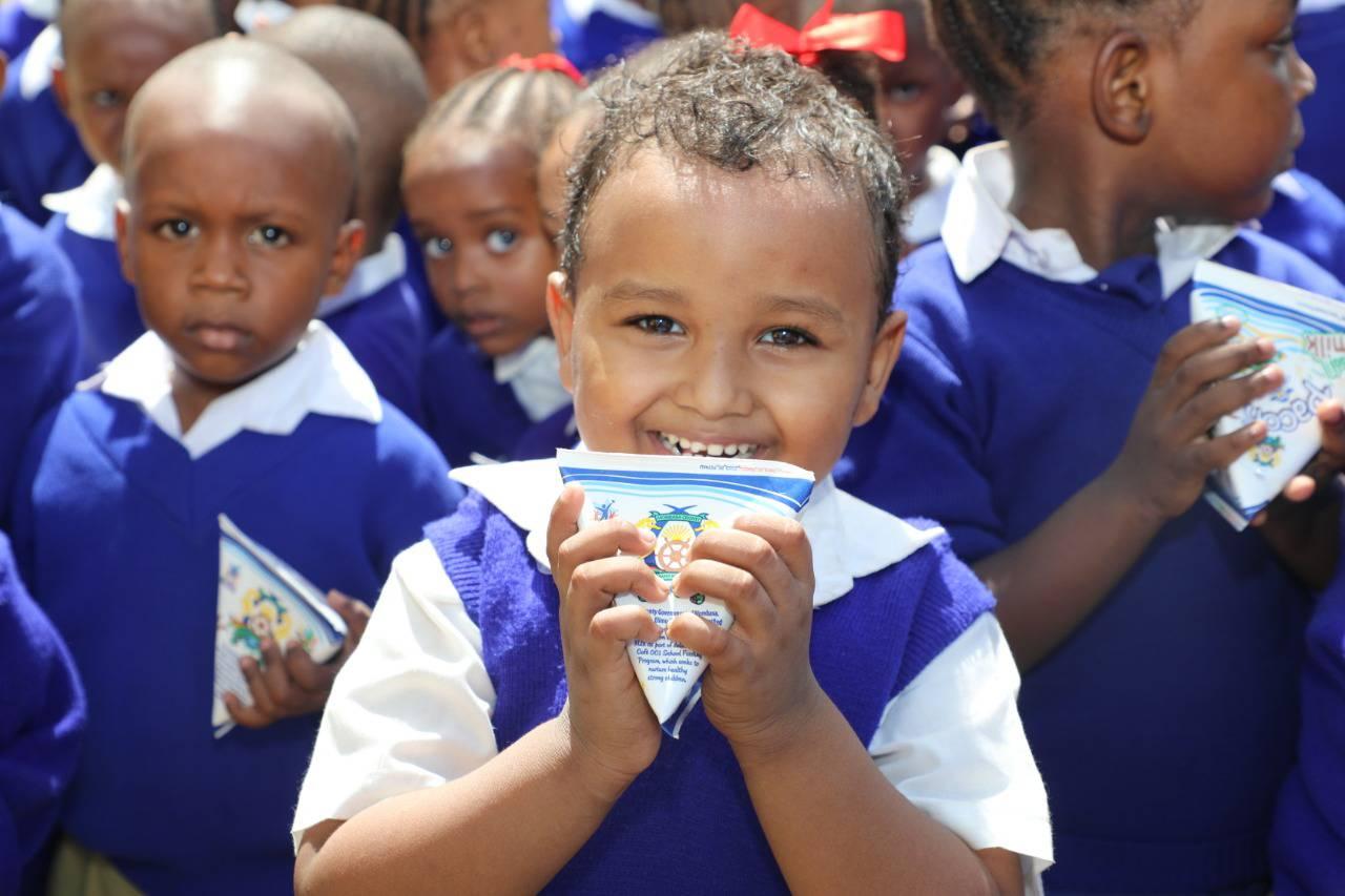 The Mombasa County school milk program, an initiative of H.E. the ...