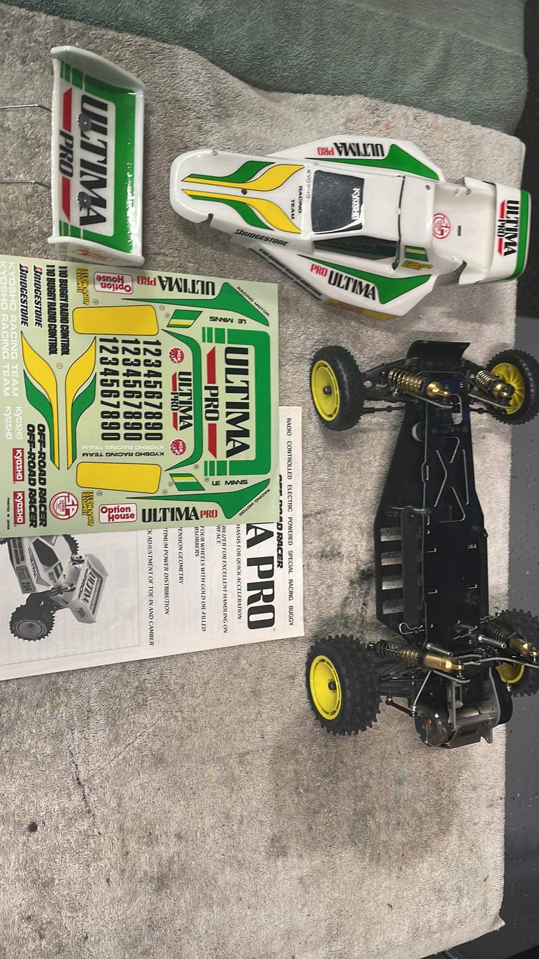 Anyone fitted the lemans 490 motor in a kyosho tomohawk.