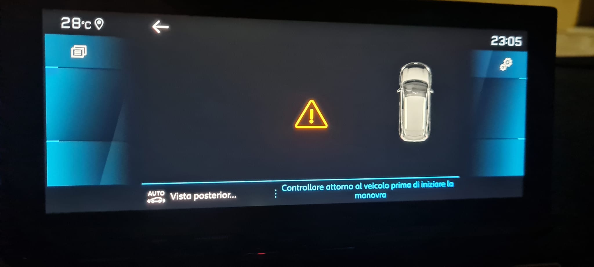 Telecamera Posteriore Per Peugeot 3008 E 5008 - Ricambio Compatibile 9809301080, Impermeabile, Facile Installazione Senza Fori