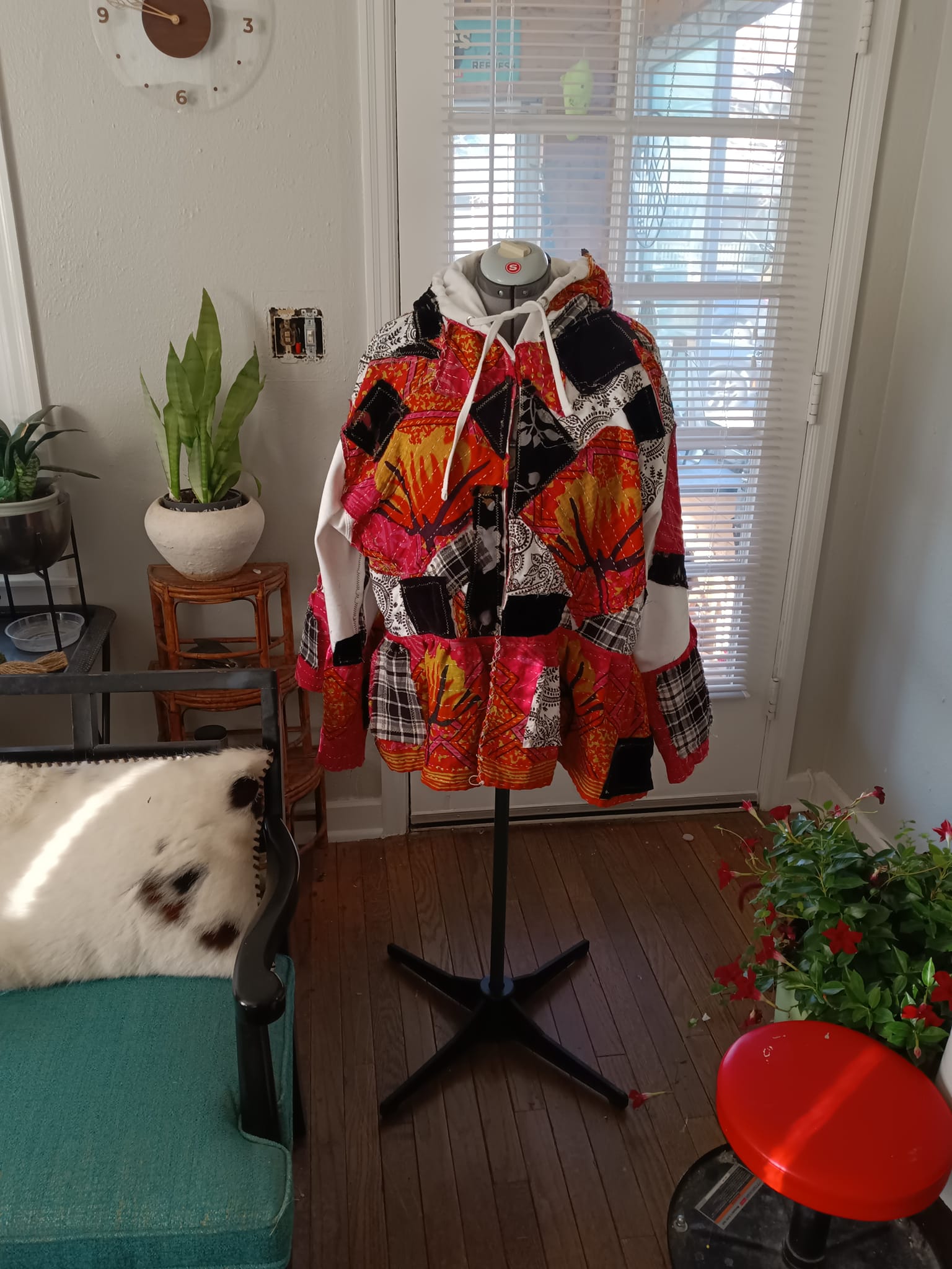 Up-Cycled Cloth Collective | Just completed this quilted 