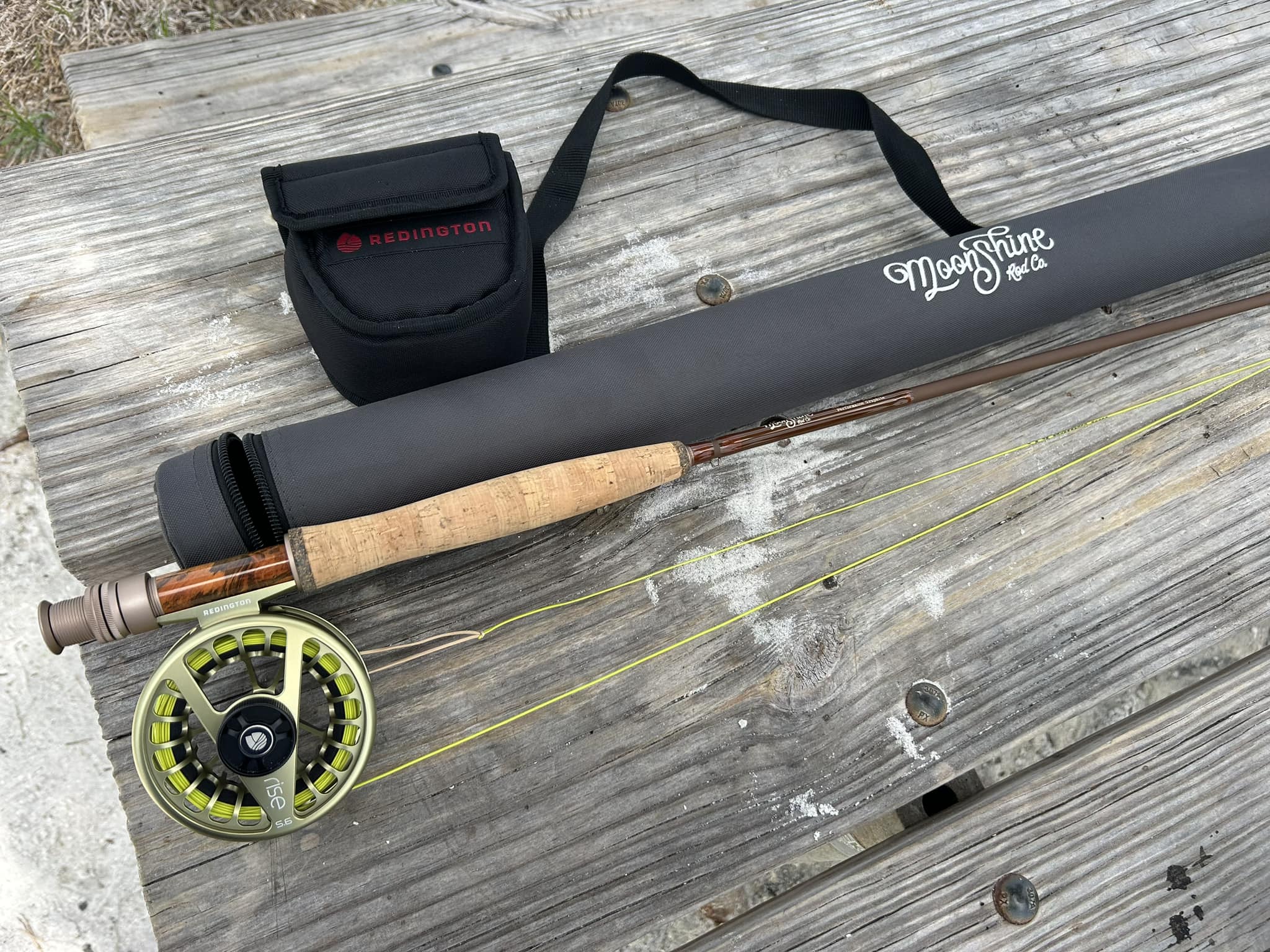 6 wt fly rod and reel 6wt 690G & Backcountry Fly Combo 4 piece fly rod starter package to catch trout Fly Rod Package - Patriot